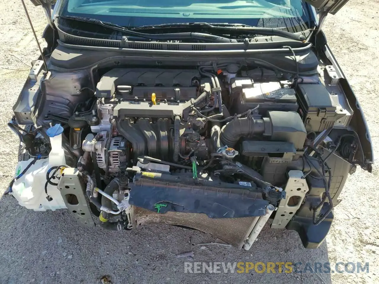 11 fotografías del automóvil dañado 3KPC24A64NE179742 HYUNDAI ACCENT 2022