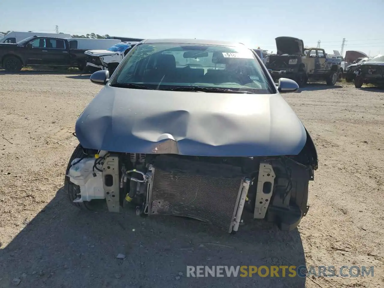 5 fotografías del automóvil dañado 3KPC24A64NE179742 HYUNDAI ACCENT 2022