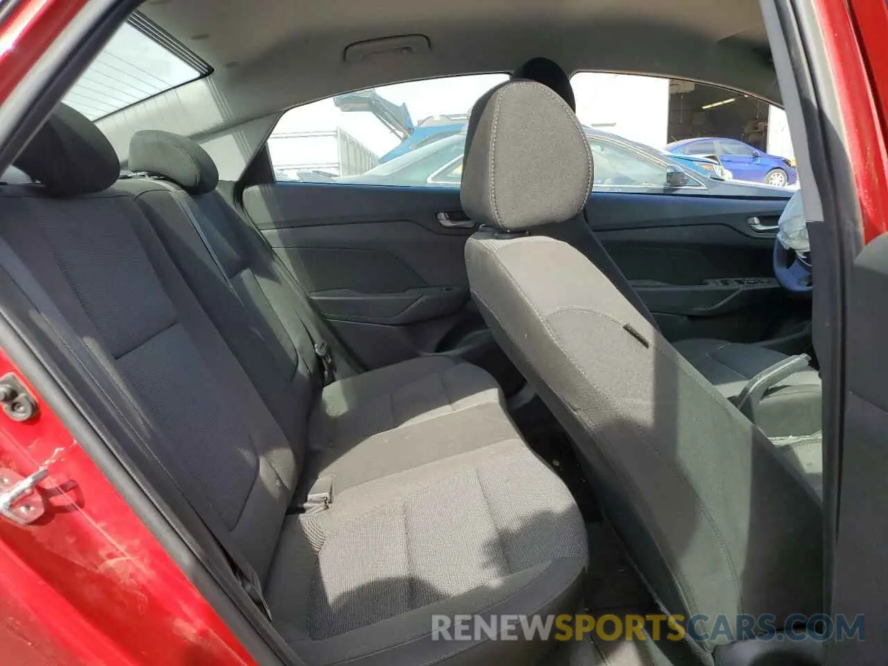 10 fotografías del automóvil dañado 3KPC24A65NE159144 HYUNDAI ACCENT 2022