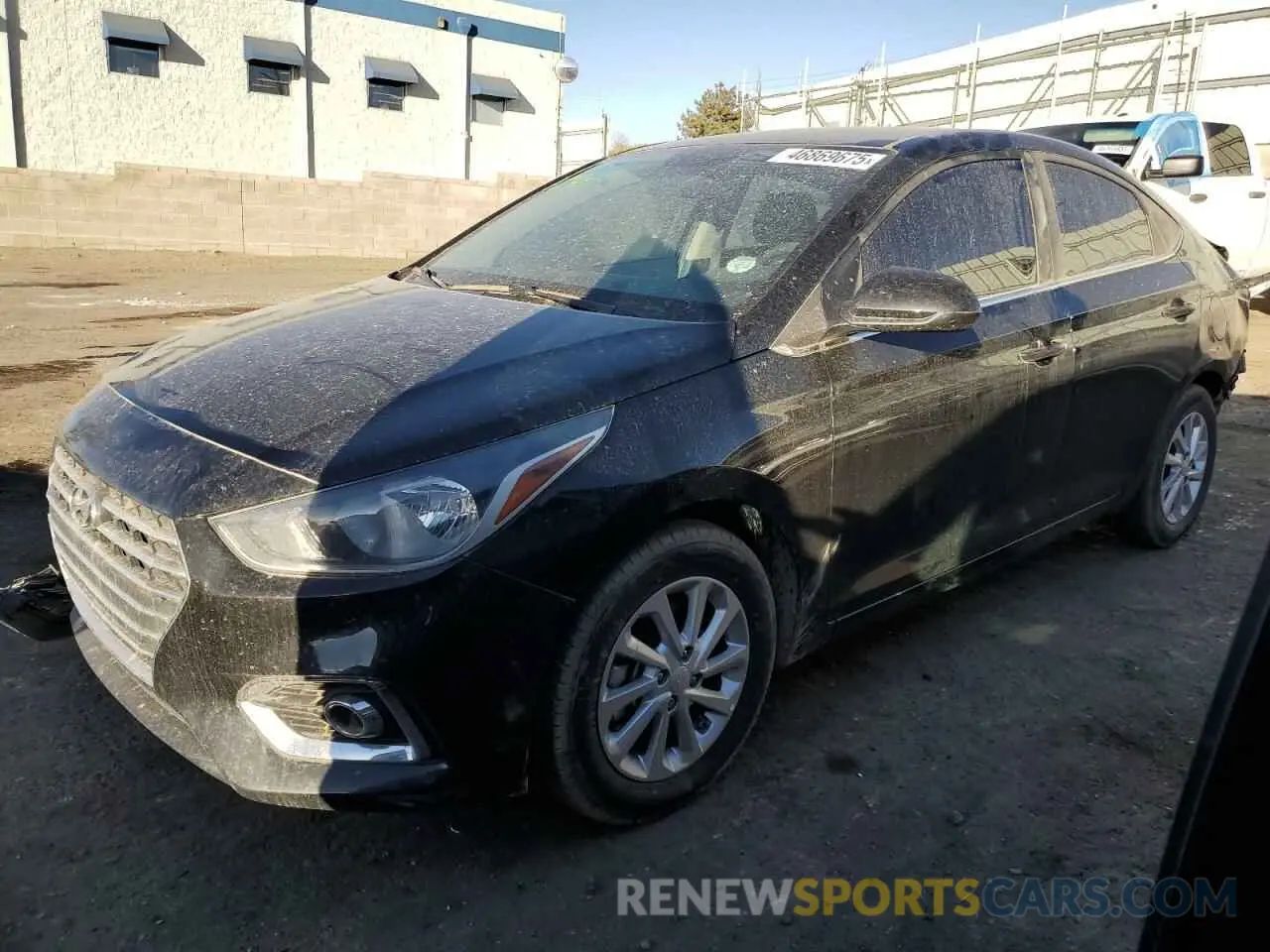 1 fotografías del automóvil dañado 3KPC24A65NE177532 HYUNDAI ACCENT 2022