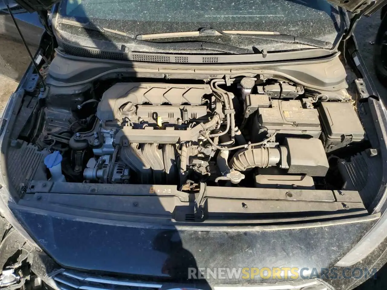 11 fotografías del automóvil dañado 3KPC24A65NE177532 HYUNDAI ACCENT 2022