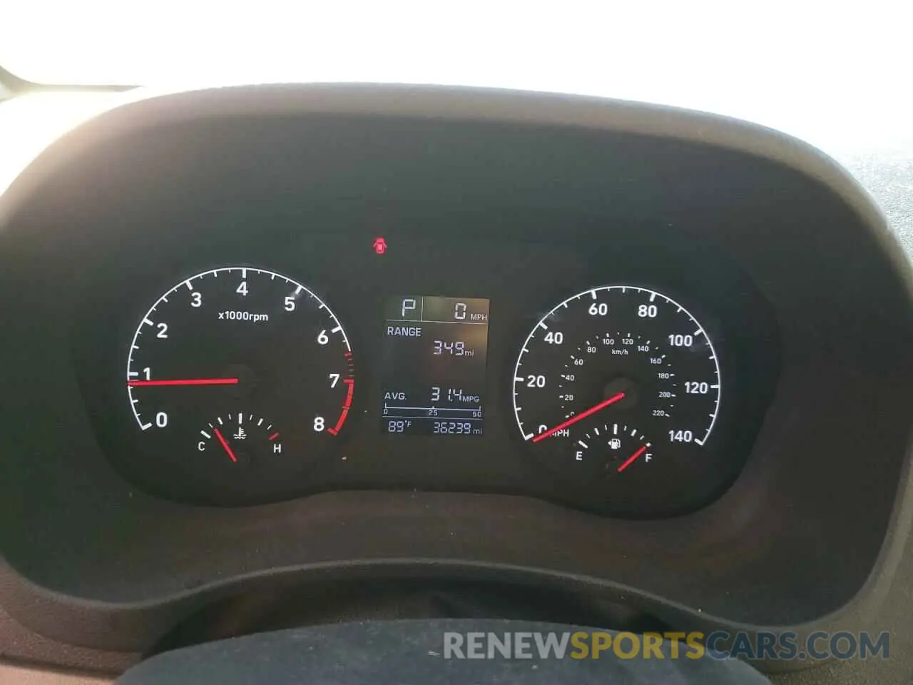 9 fotografías del automóvil dañado 3KPC24A65NE177532 HYUNDAI ACCENT 2022