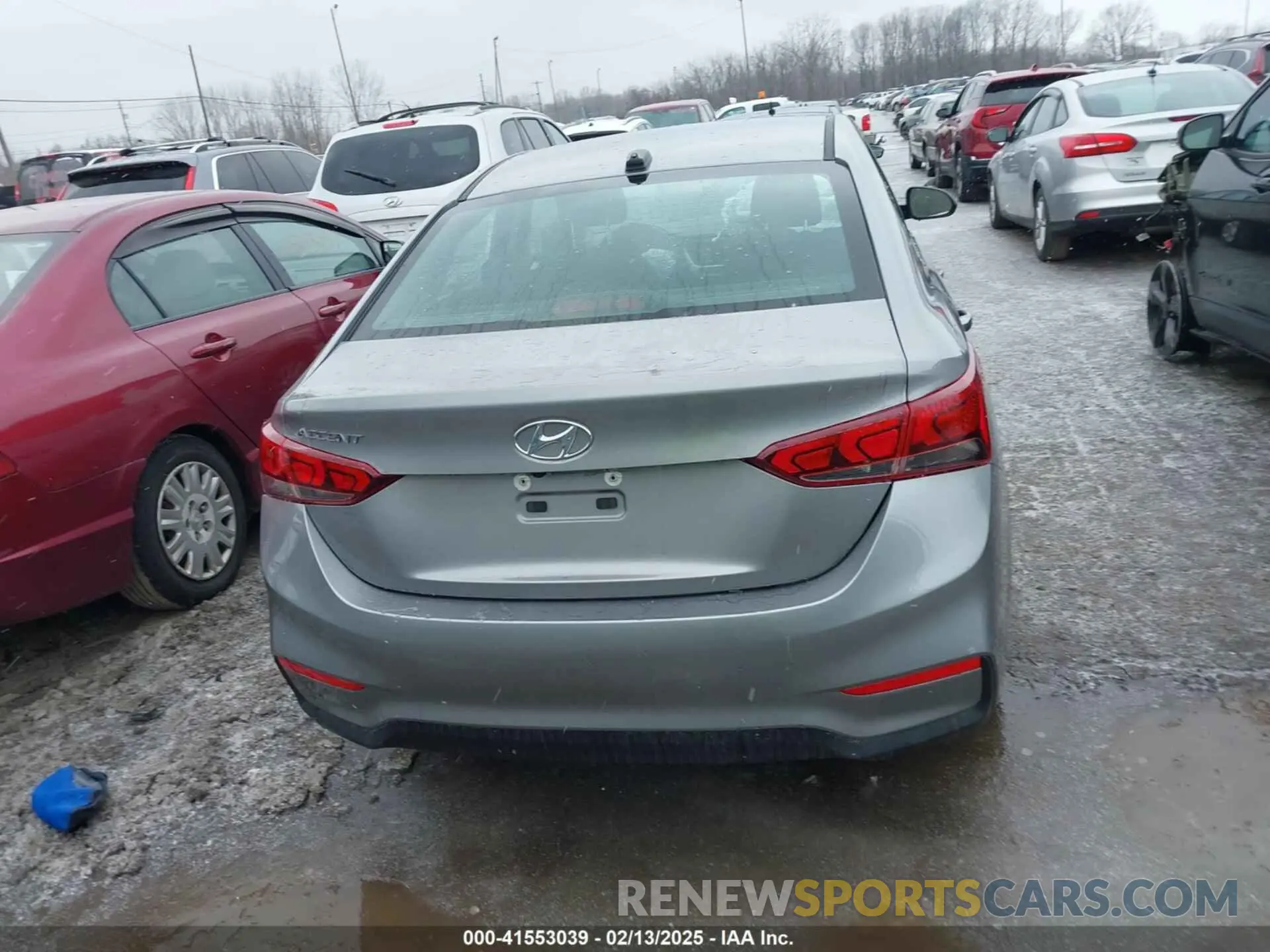 16 fotografías del automóvil dañado 3KPC24A65NE189809 HYUNDAI ACCENT 2022