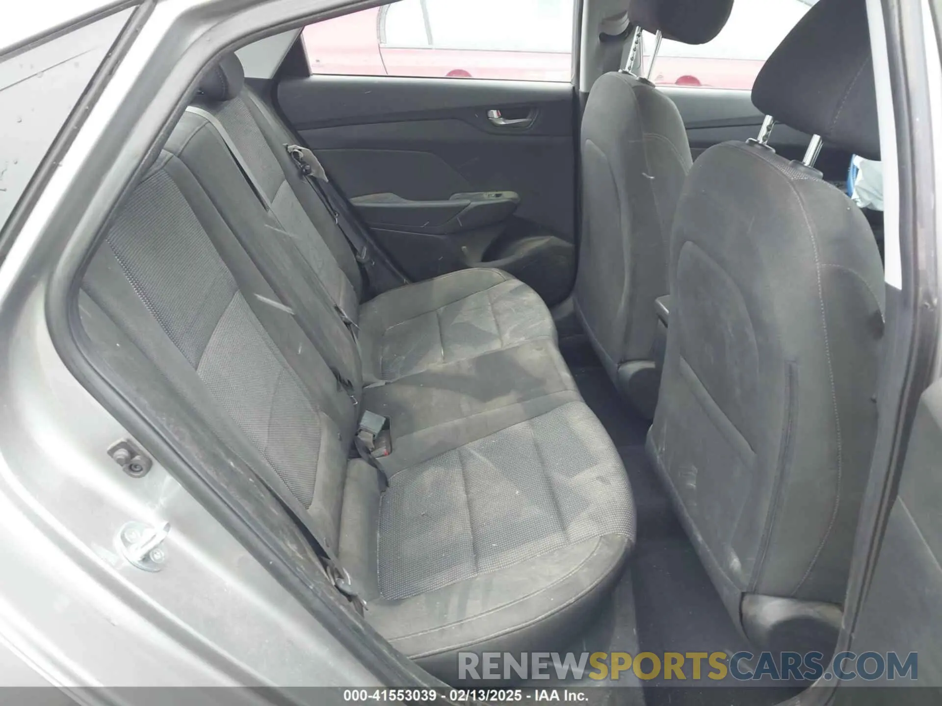 8 fotografías del automóvil dañado 3KPC24A65NE189809 HYUNDAI ACCENT 2022