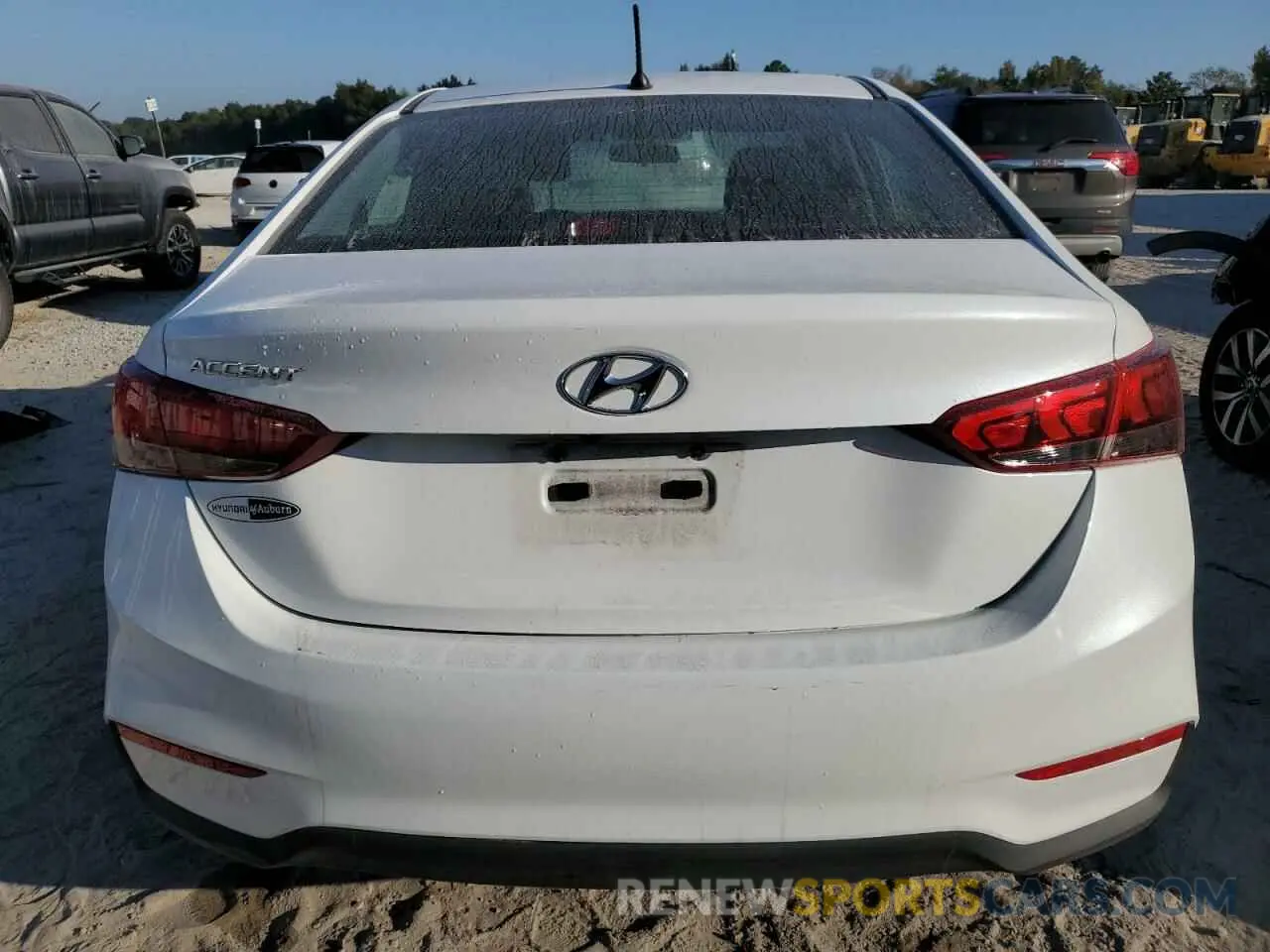 6 fotografías del automóvil dañado 3KPC24A66NE165504 HYUNDAI ACCENT 2022