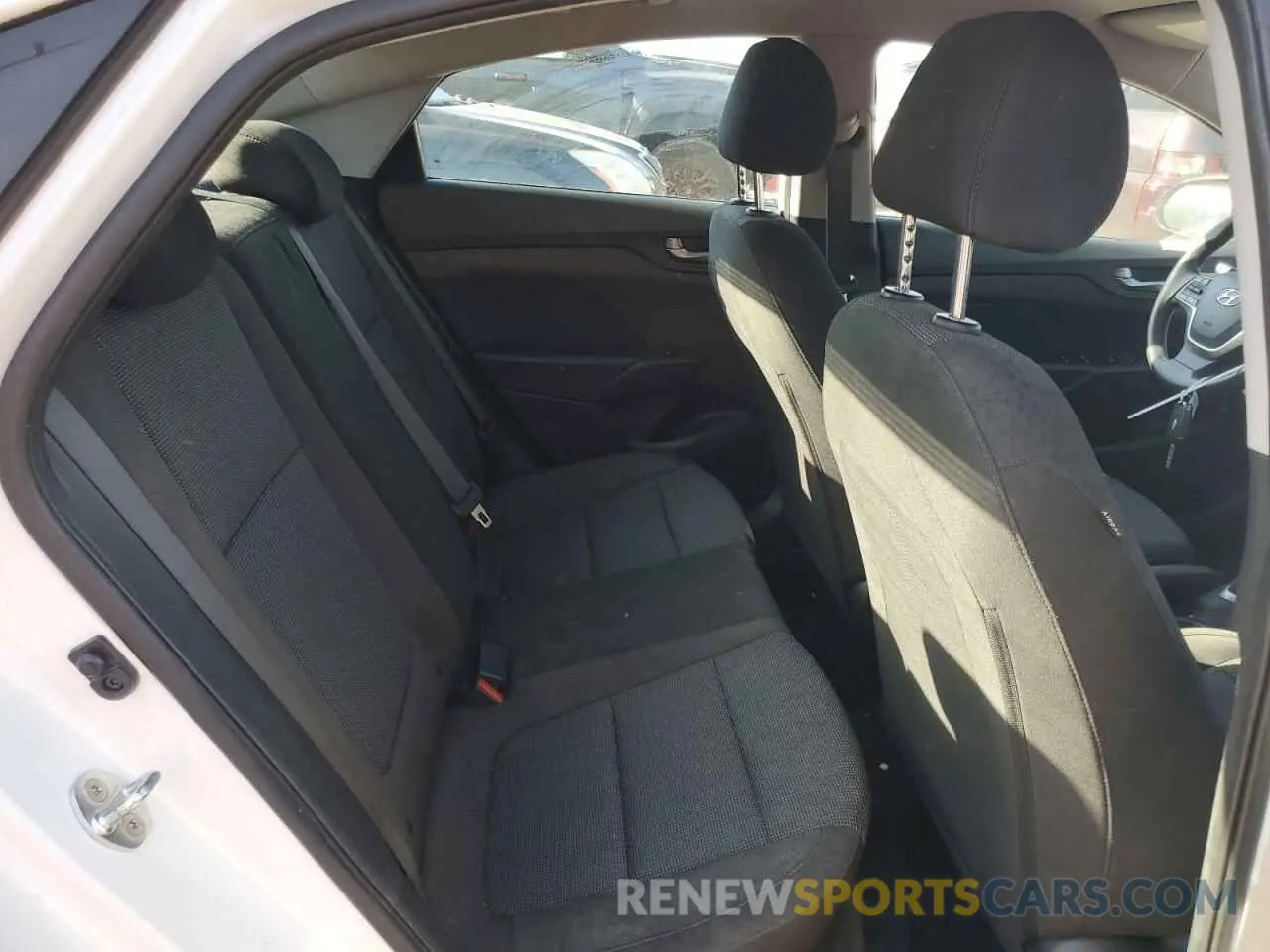 10 fotografías del automóvil dañado 3KPC24A66NE170234 HYUNDAI ACCENT 2022