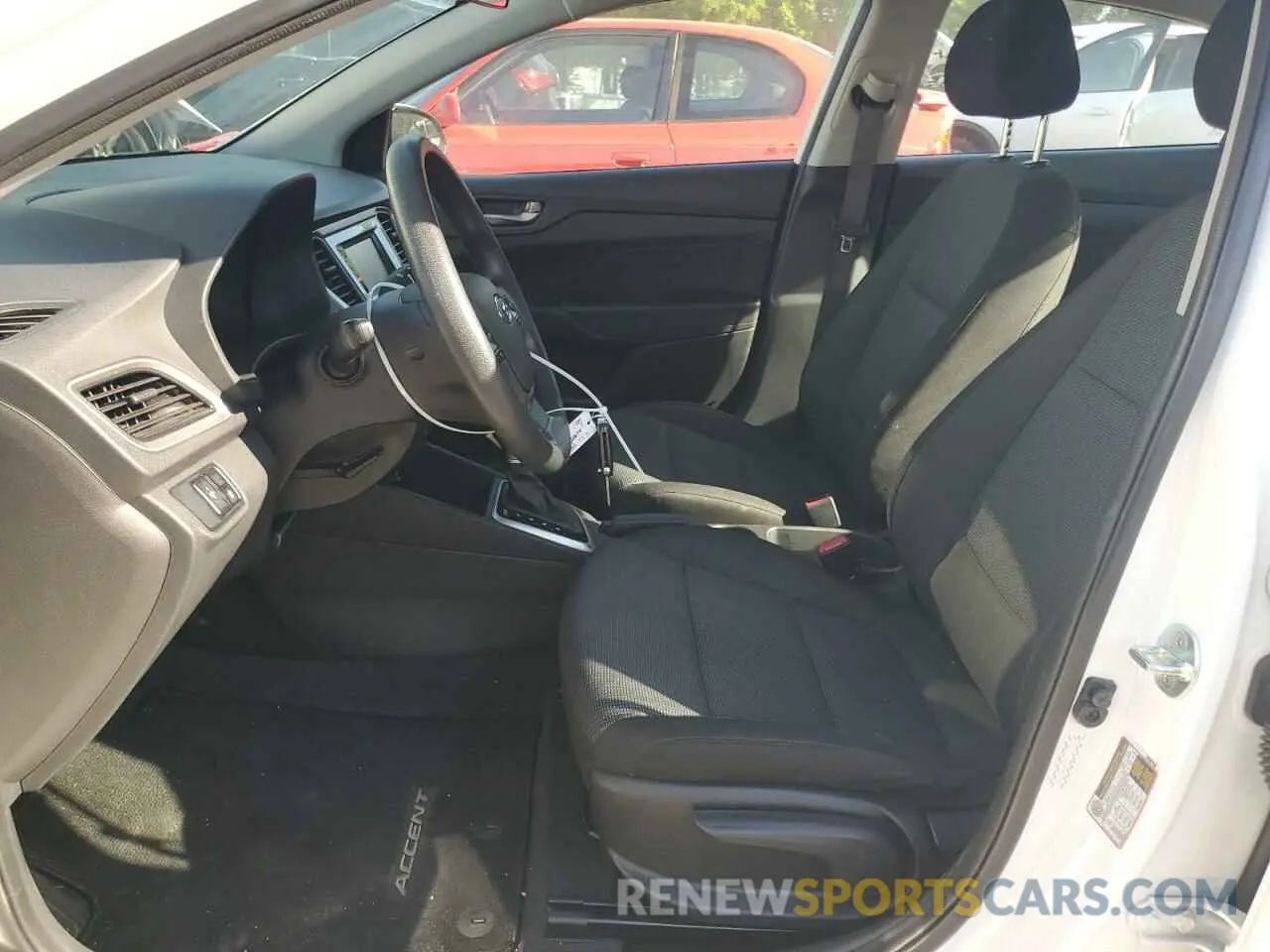 7 fotografías del automóvil dañado 3KPC24A66NE170234 HYUNDAI ACCENT 2022