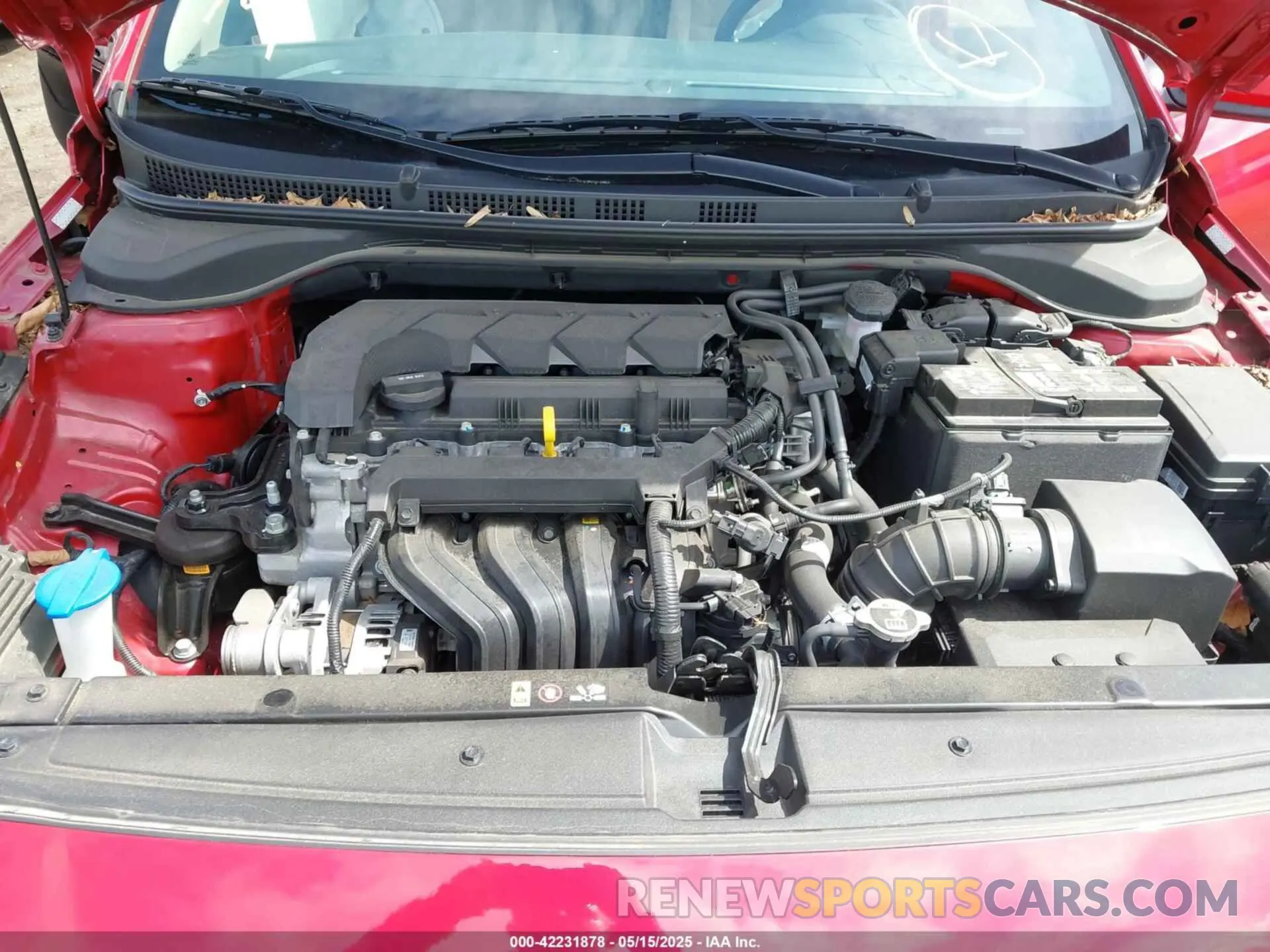 10 fotografías del automóvil dañado 3KPC24A66NE170802 HYUNDAI ACCENT 2022