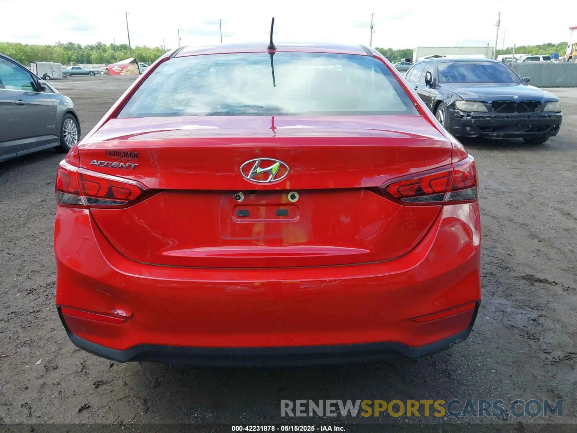 16 fotografías del automóvil dañado 3KPC24A66NE170802 HYUNDAI ACCENT 2022