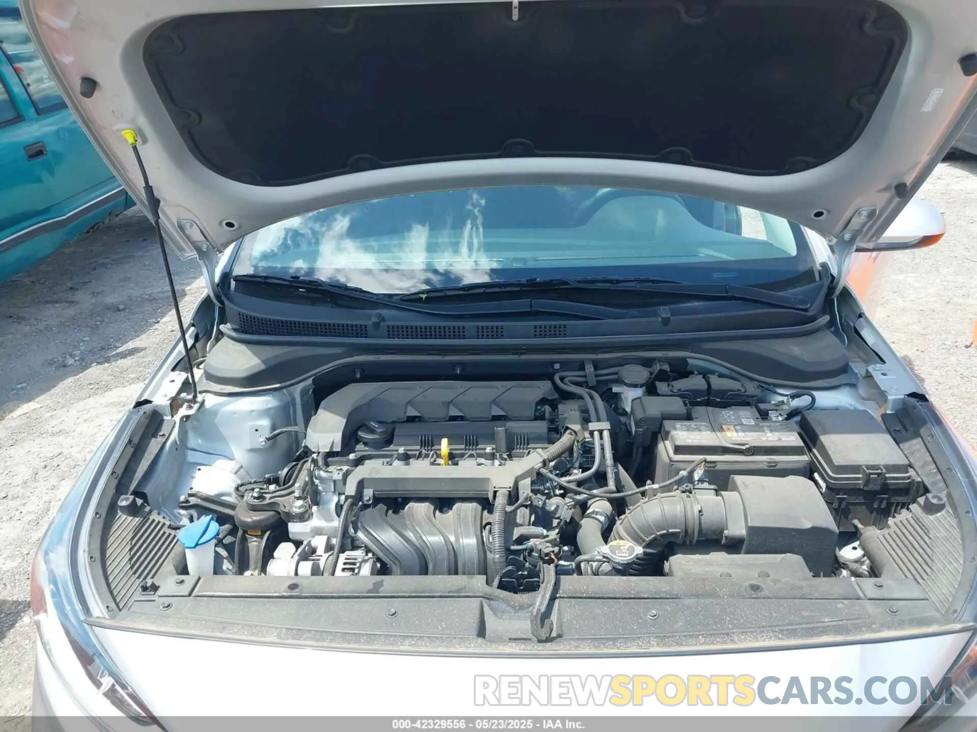 10 fotografías del automóvil dañado 3KPC24A66NE185218 HYUNDAI ACCENT 2022
