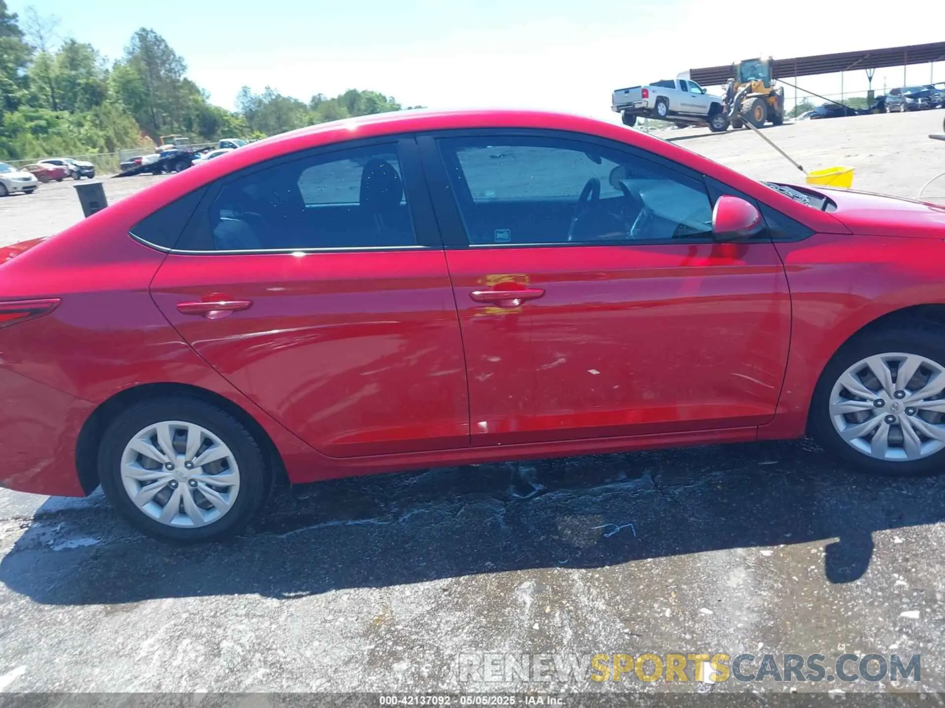 13 fotografías del automóvil dañado 3KPC24A67NE154530 HYUNDAI ACCENT 2022