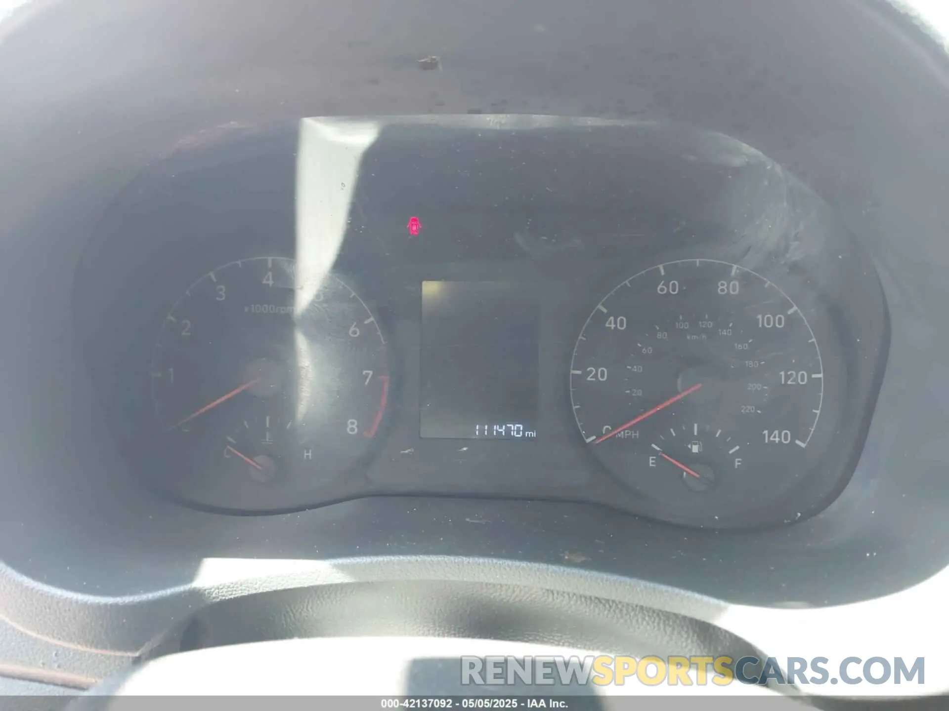 7 fotografías del automóvil dañado 3KPC24A67NE154530 HYUNDAI ACCENT 2022