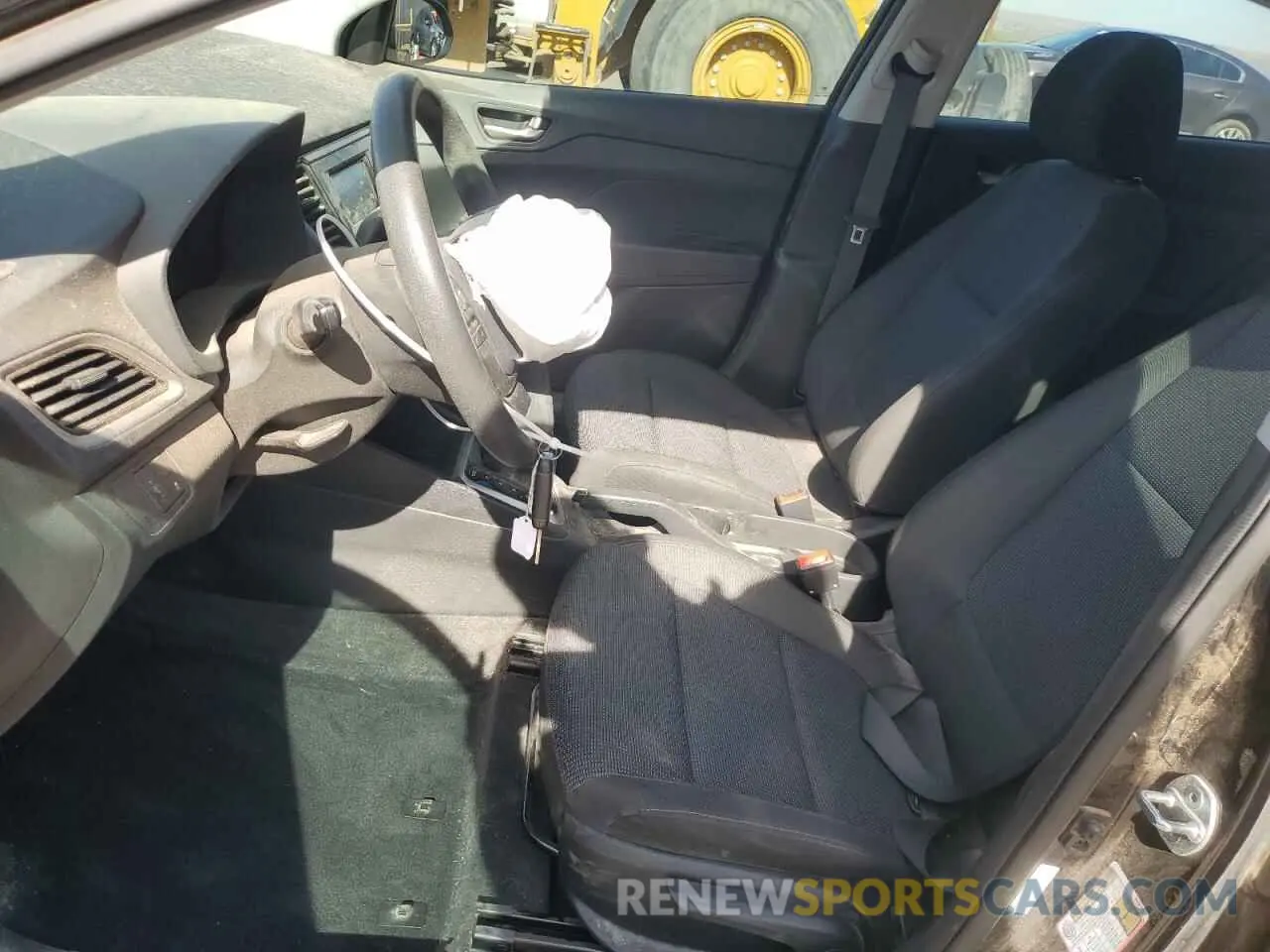 7 fotografías del automóvil dañado 3KPC24A67NE154785 HYUNDAI ACCENT 2022