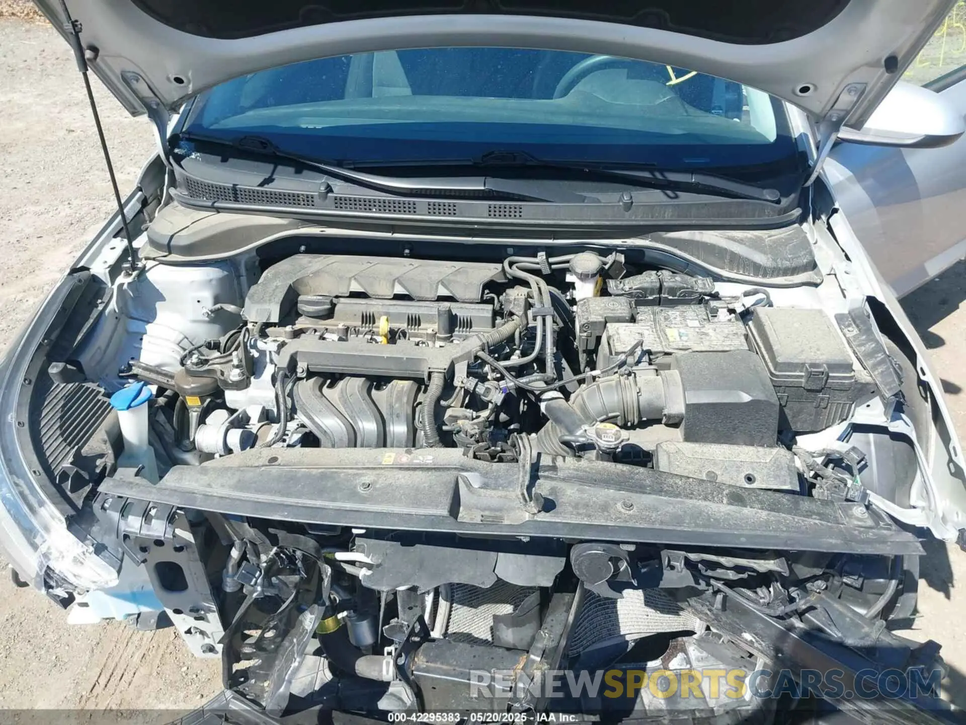 10 fotografías del automóvil dañado 3KPC24A67NE179136 HYUNDAI ACCENT 2022