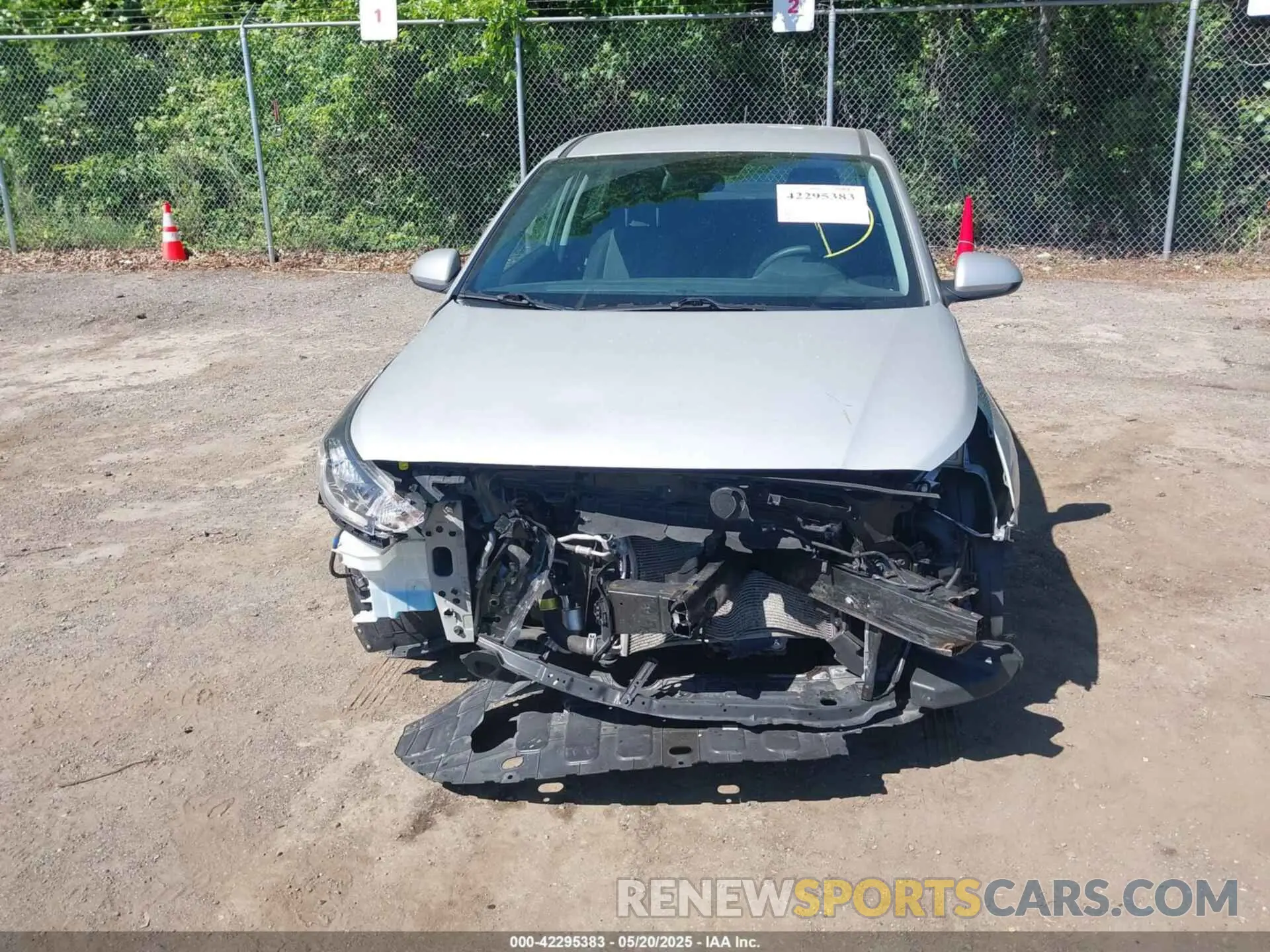 12 fotografías del automóvil dañado 3KPC24A67NE179136 HYUNDAI ACCENT 2022