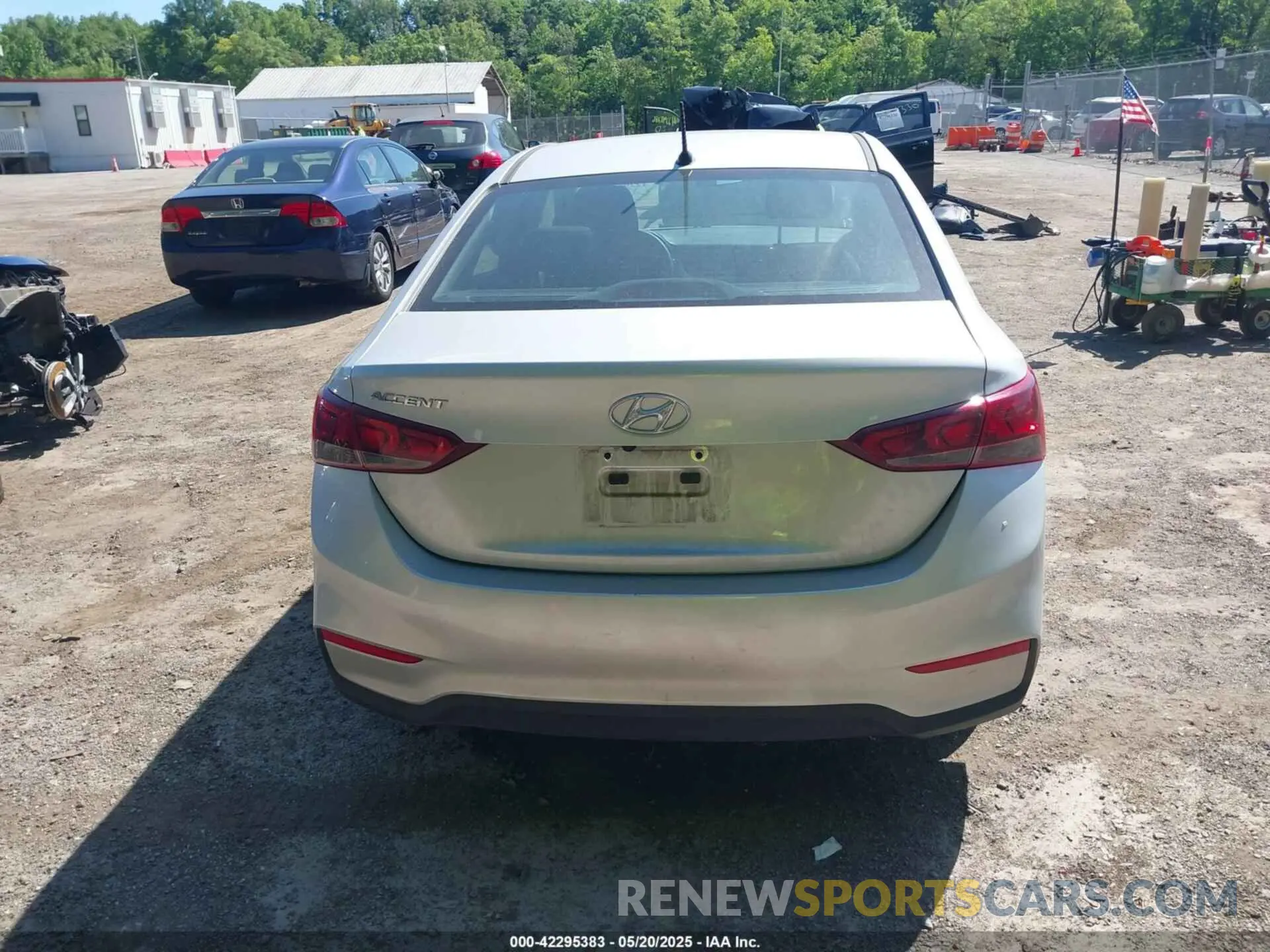 16 fotografías del automóvil dañado 3KPC24A67NE179136 HYUNDAI ACCENT 2022