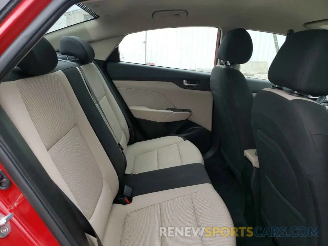 10 fotografías del automóvil dañado 3KPC24A67NE187575 HYUNDAI ACCENT 2022