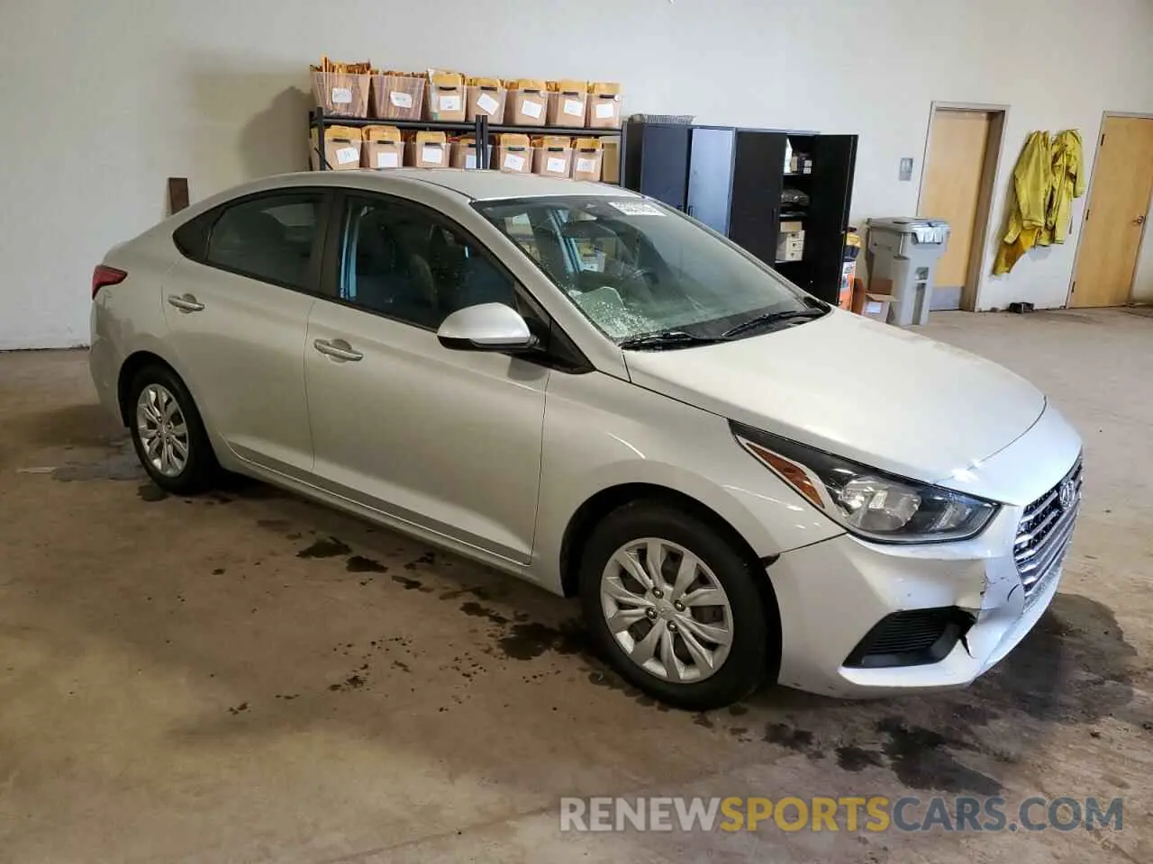 4 fotografías del automóvil dañado 3KPC24A68NE158599 HYUNDAI ACCENT 2022