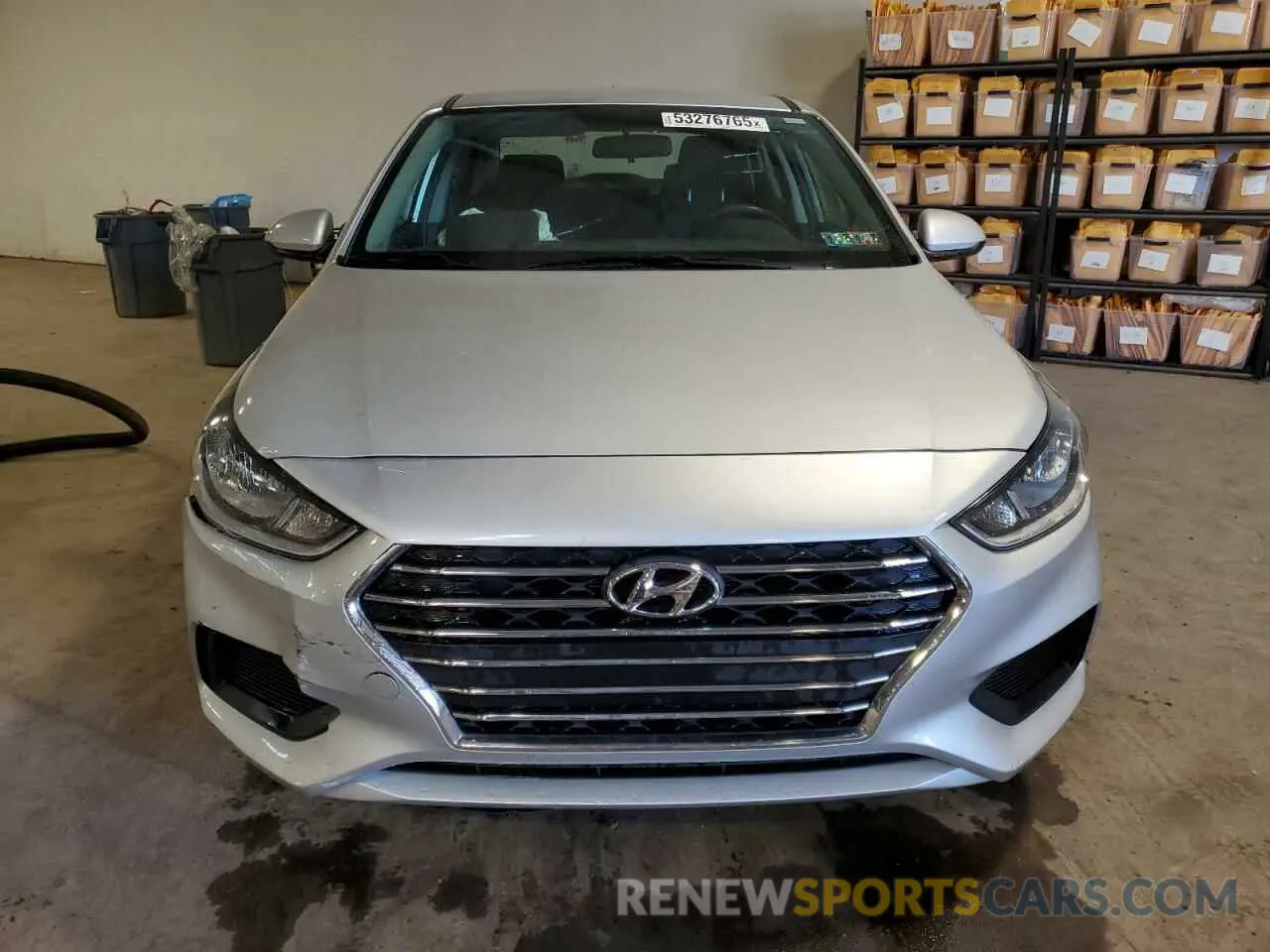5 fotografías del automóvil dañado 3KPC24A68NE158599 HYUNDAI ACCENT 2022