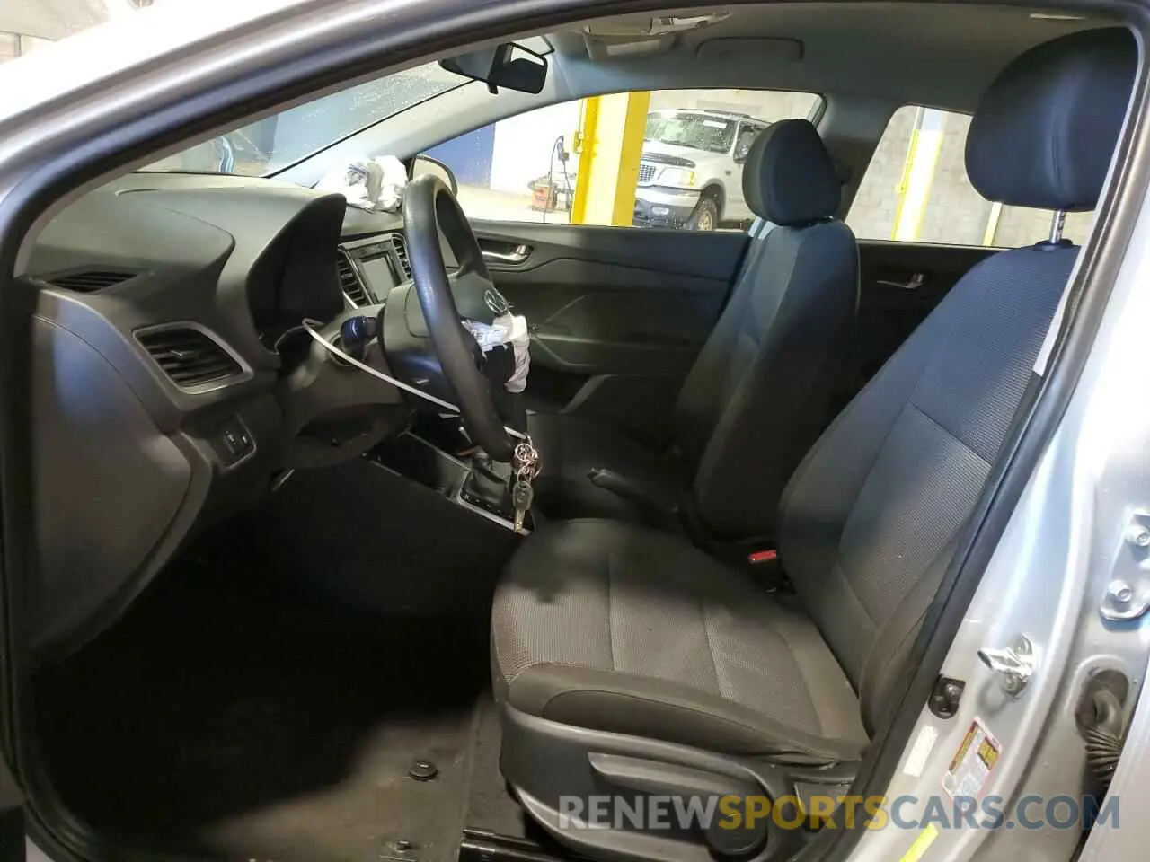 7 fotografías del automóvil dañado 3KPC24A68NE158599 HYUNDAI ACCENT 2022