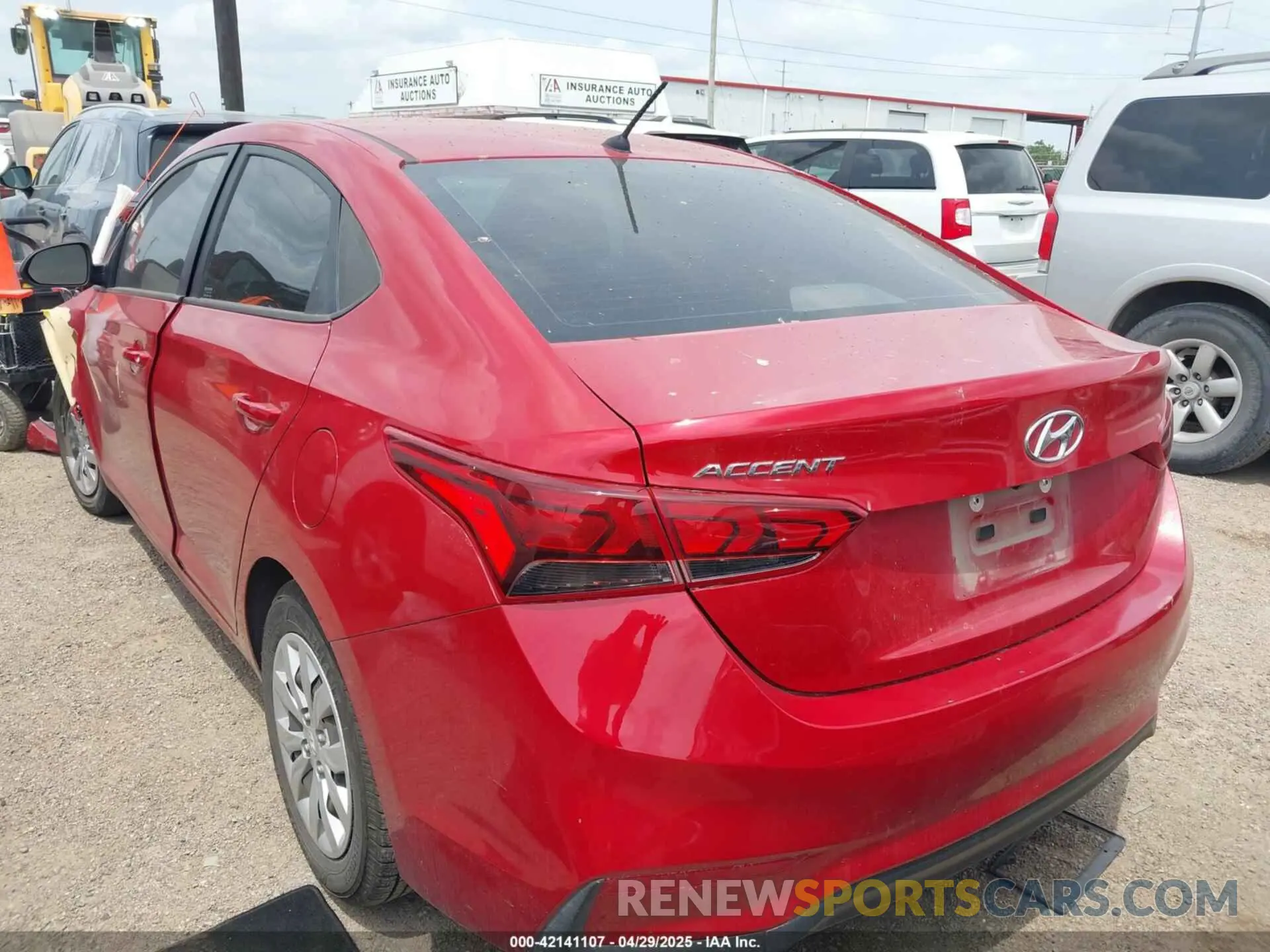3 fotografías del automóvil dañado 3KPC24A69NE157588 HYUNDAI ACCENT 2022