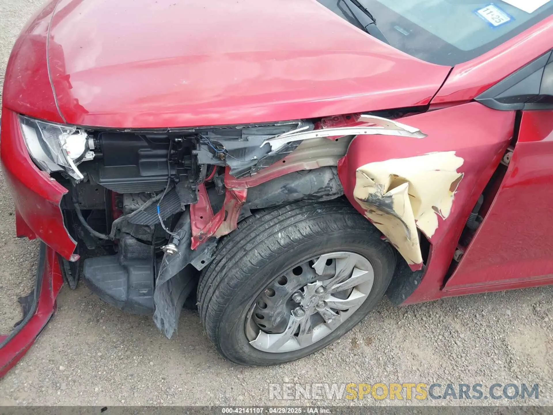6 fotografías del automóvil dañado 3KPC24A69NE157588 HYUNDAI ACCENT 2022
