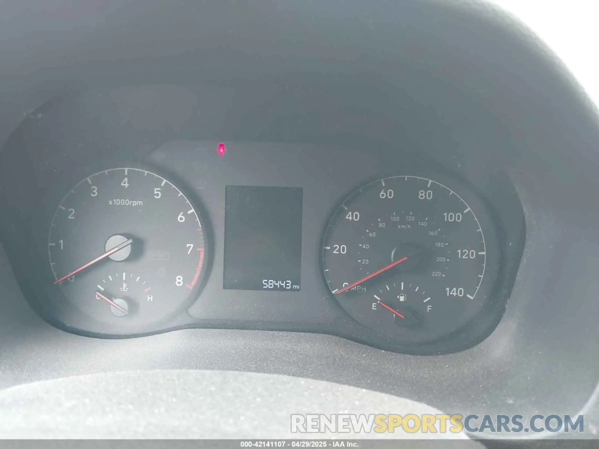 7 fotografías del automóvil dañado 3KPC24A69NE157588 HYUNDAI ACCENT 2022