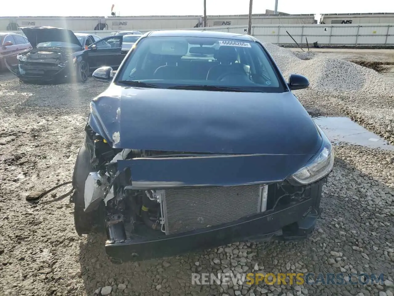 5 fotografías del automóvil dañado 3KPC24A69NE161057 HYUNDAI ACCENT 2022