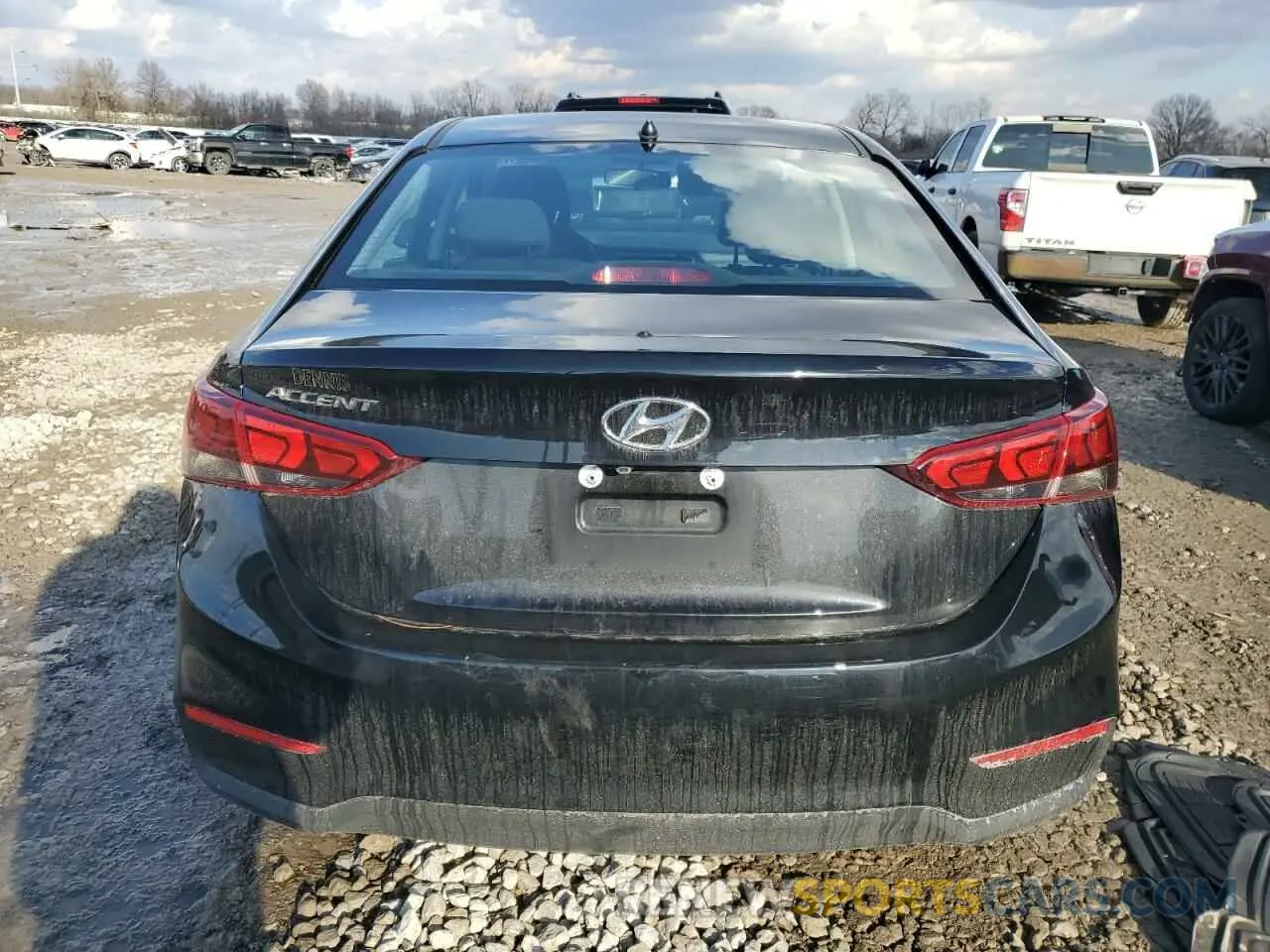 6 fotografías del automóvil dañado 3KPC24A69NE161057 HYUNDAI ACCENT 2022