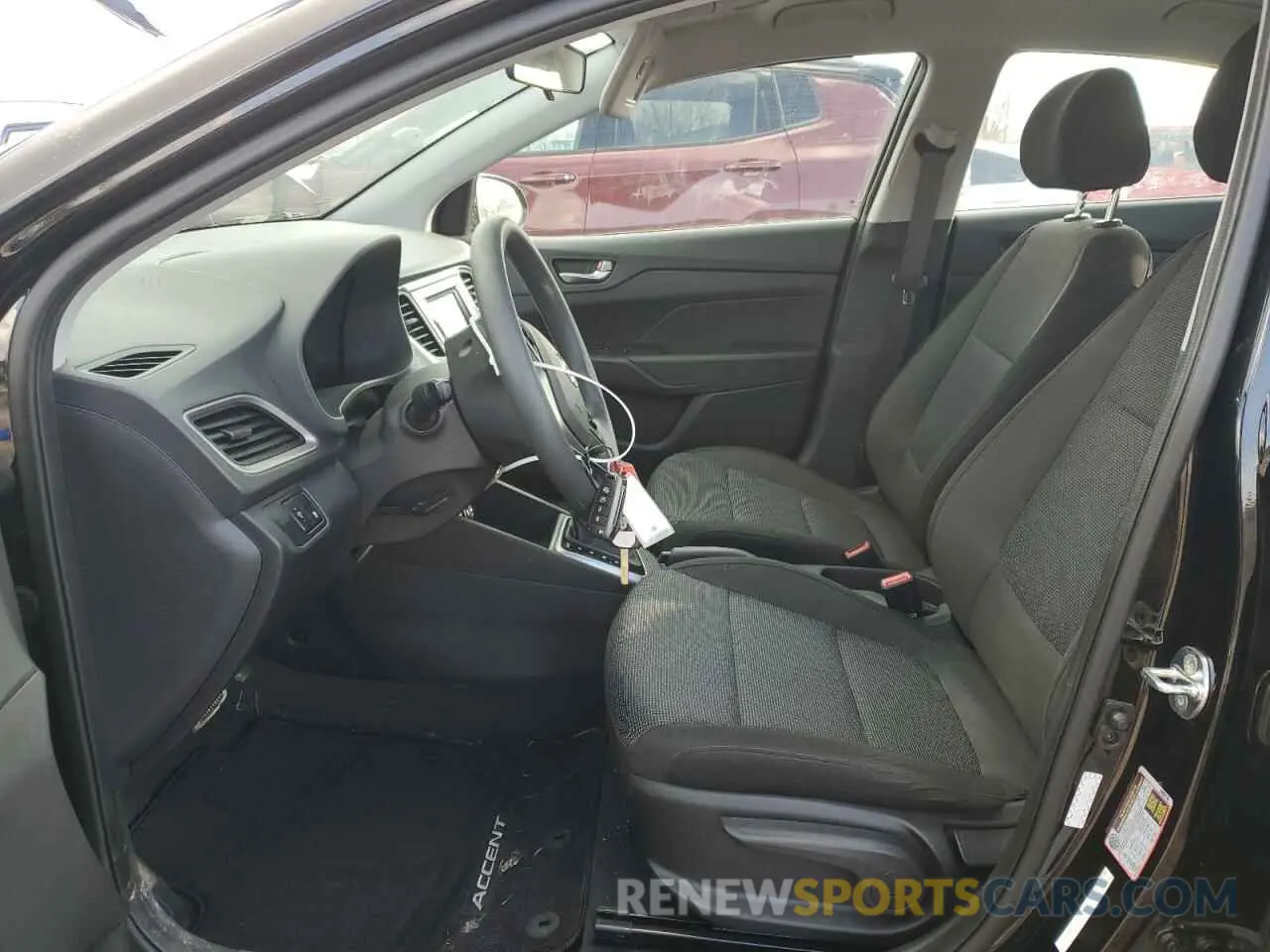 7 fotografías del automóvil dañado 3KPC24A69NE161057 HYUNDAI ACCENT 2022