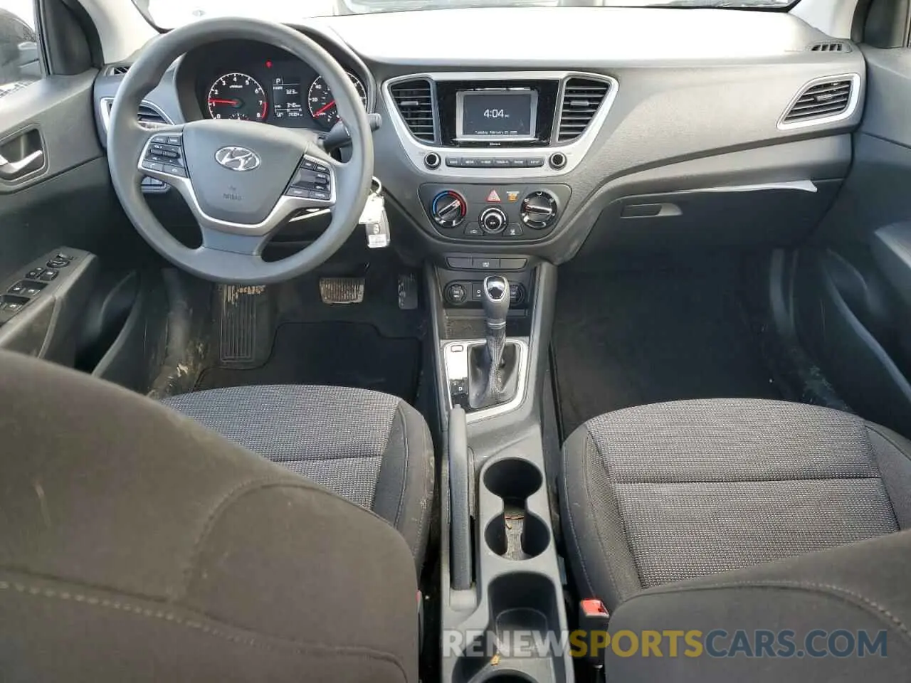8 fotografías del automóvil dañado 3KPC24A69NE161057 HYUNDAI ACCENT 2022