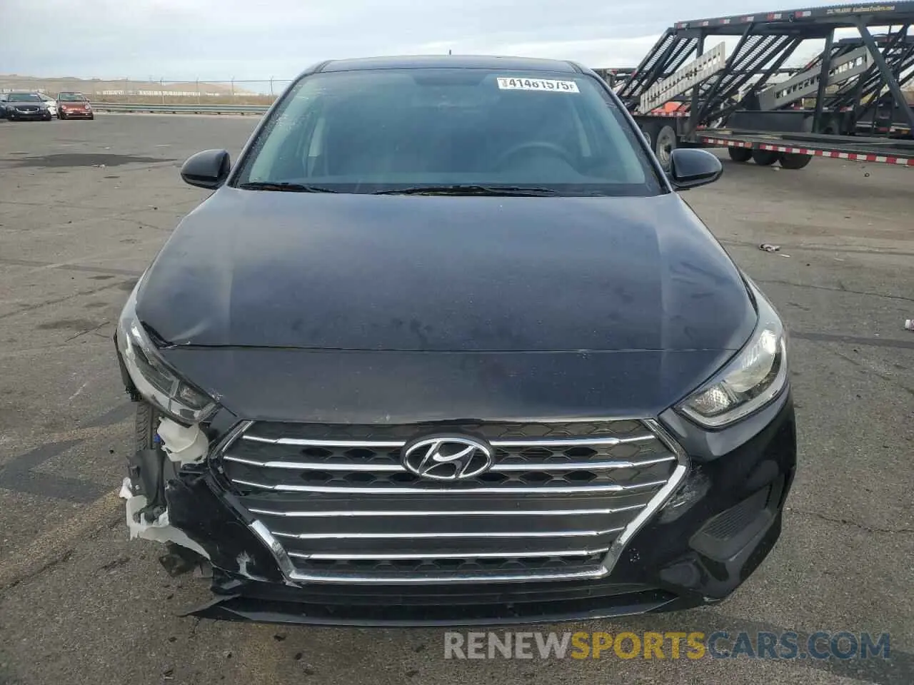 5 fotografías del automóvil dañado 3KPC24A69NE174133 HYUNDAI ACCENT 2022