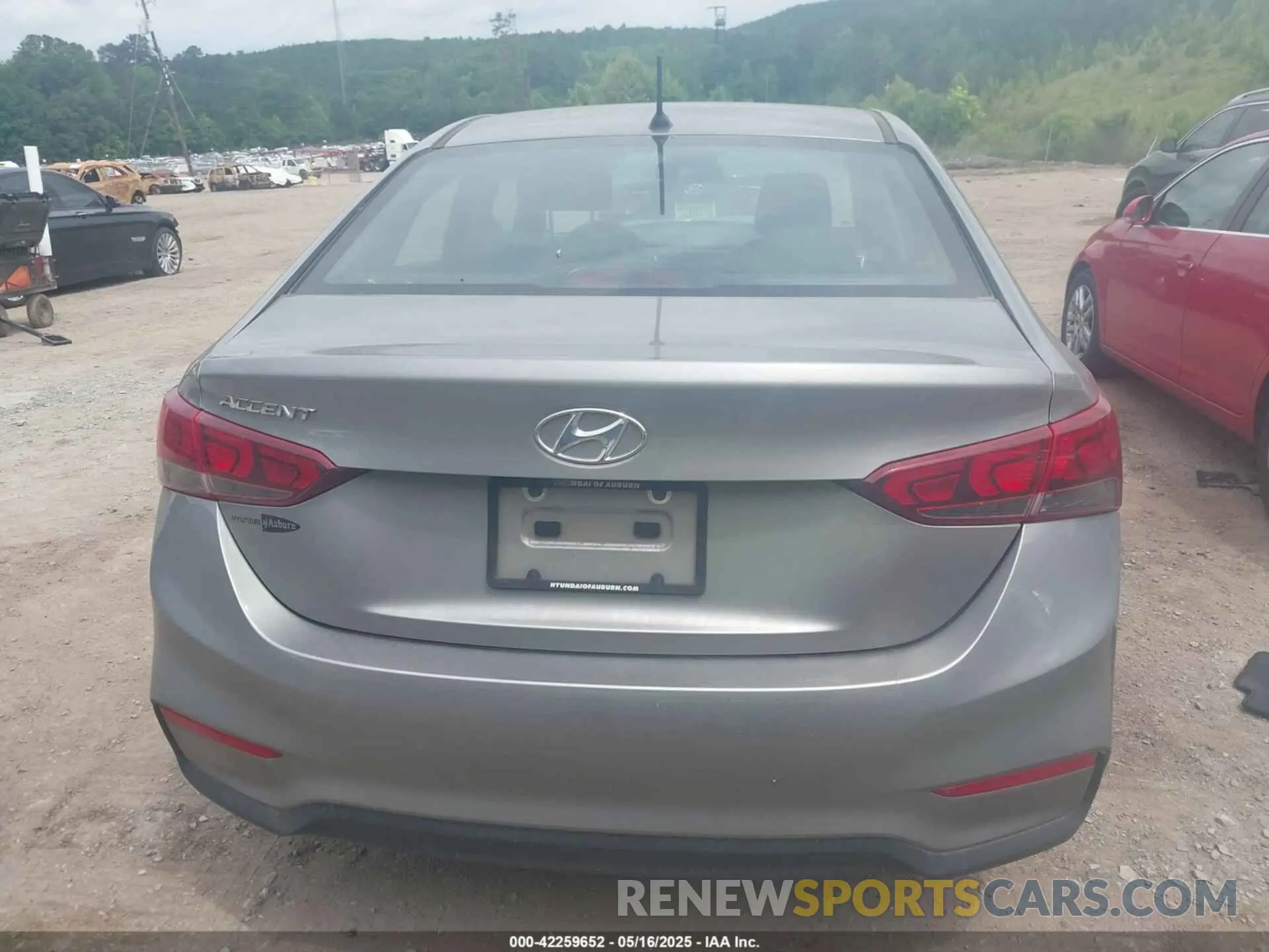 16 fotografías del automóvil dañado 3KPC24A69NE183575 HYUNDAI ACCENT 2022