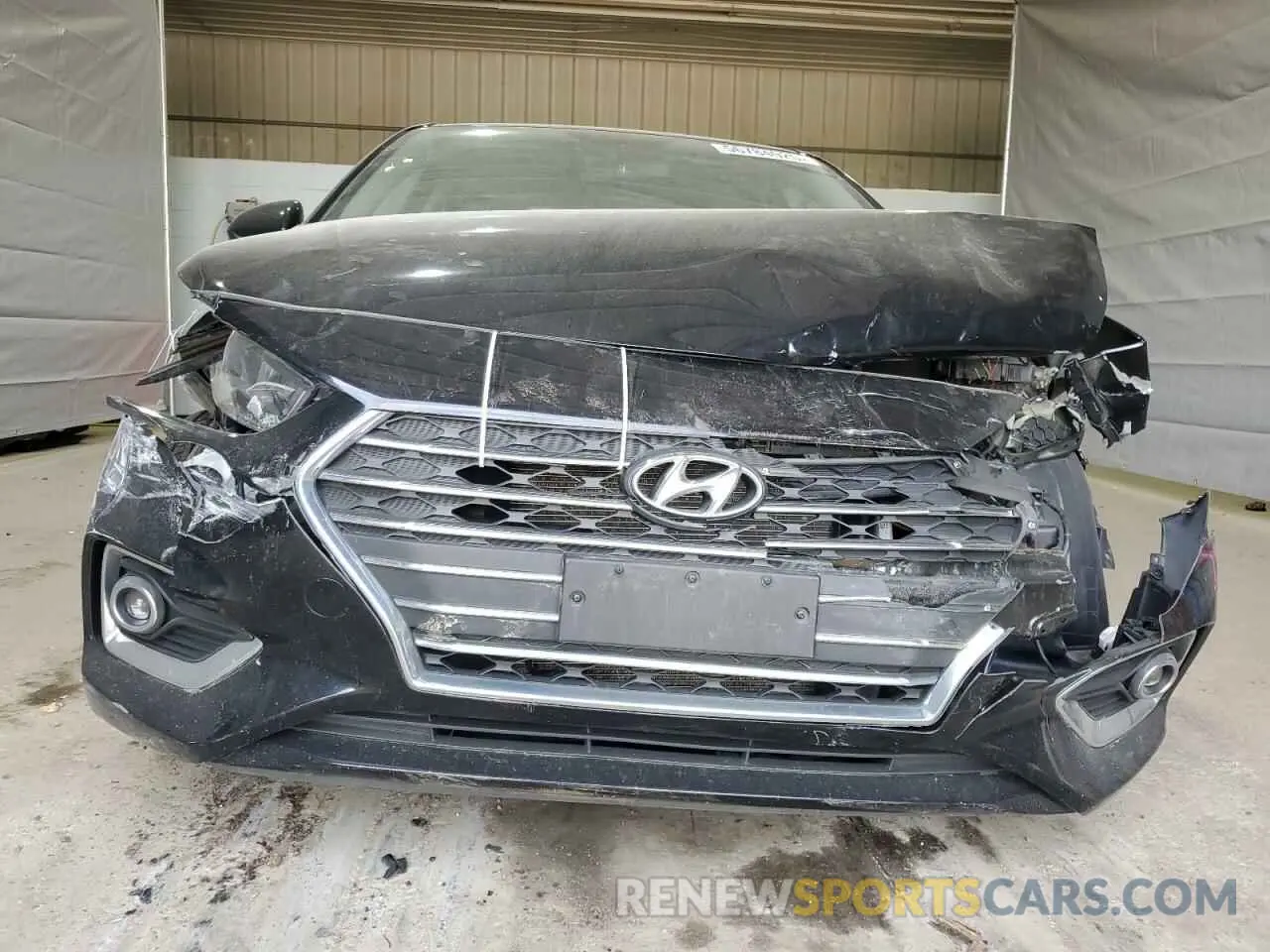 5 fotografías del automóvil dañado 3KPC24A6XNE153761 HYUNDAI ACCENT 2022