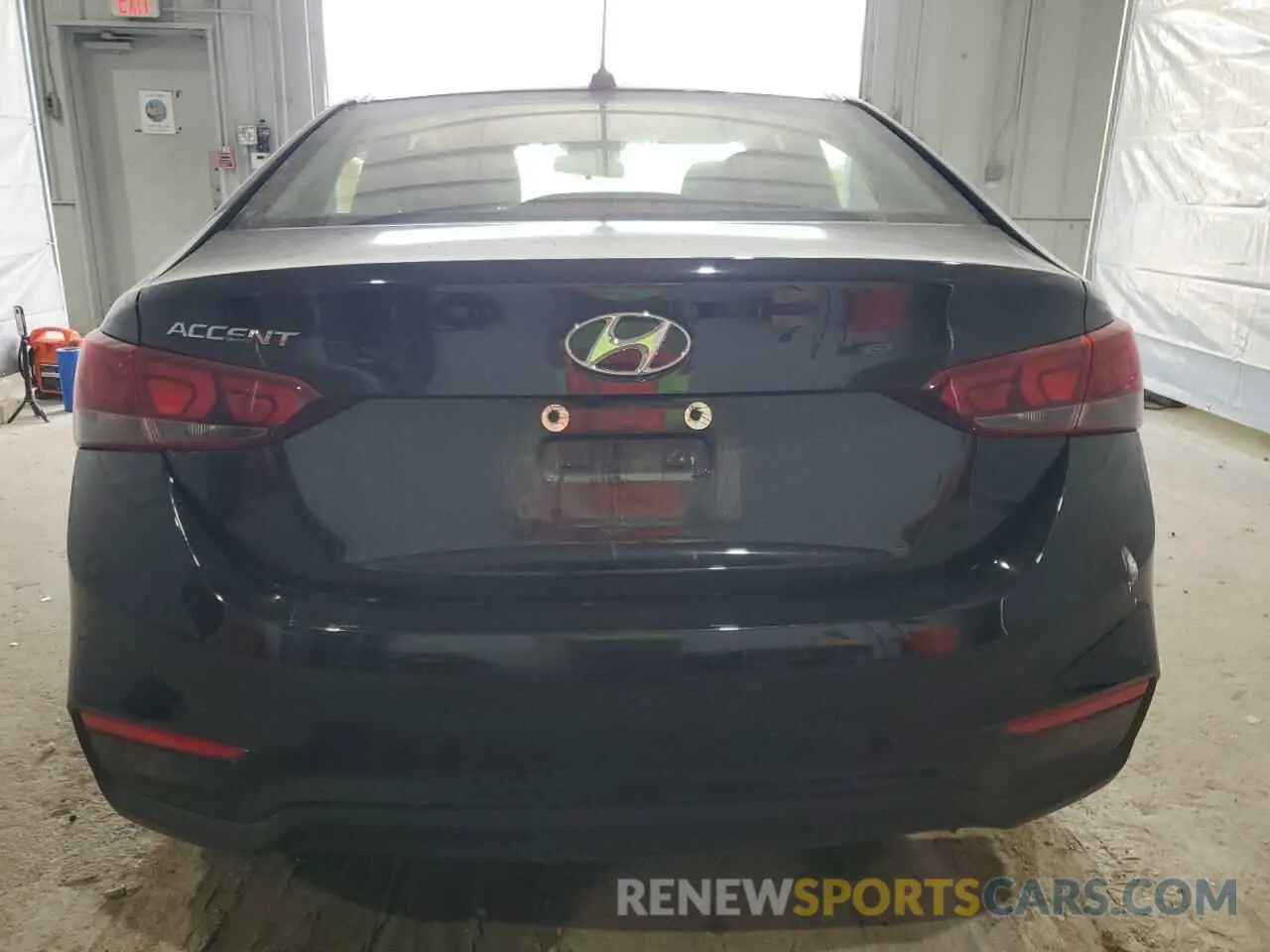 6 fotografías del automóvil dañado 3KPC24A6XNE153761 HYUNDAI ACCENT 2022