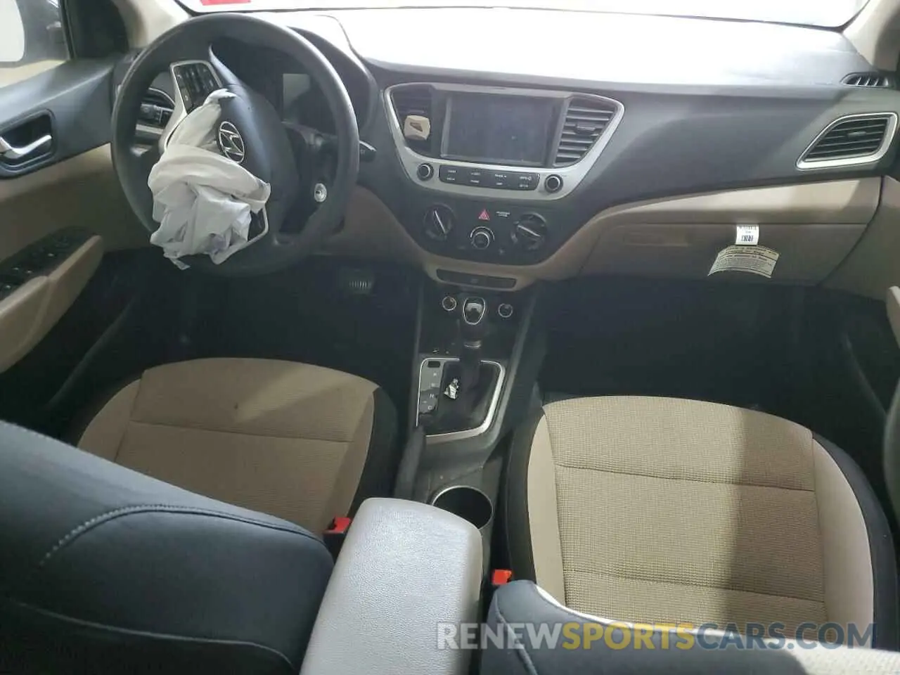 8 fotografías del automóvil dañado 3KPC24A6XNE153761 HYUNDAI ACCENT 2022