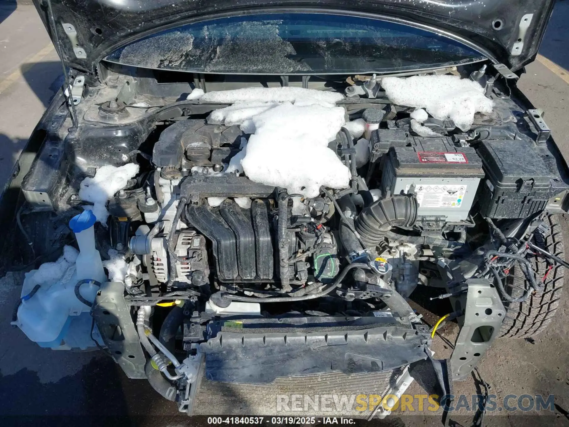 10 fotografías del automóvil dañado 3KPC24A6XNE162945 HYUNDAI ACCENT 2022