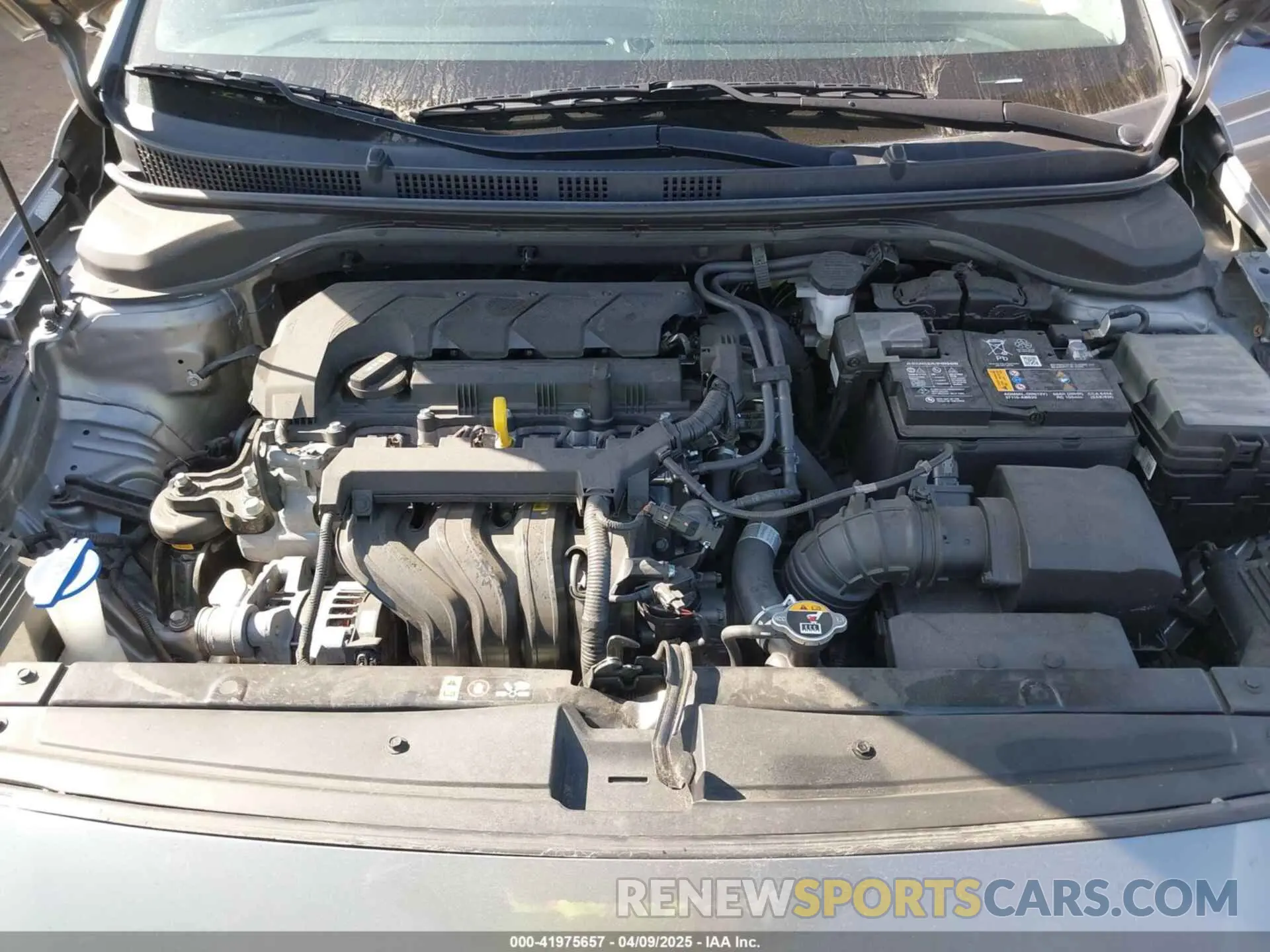 10 fotografías del automóvil dañado 3KPC24A6XNE164078 HYUNDAI ACCENT 2022
