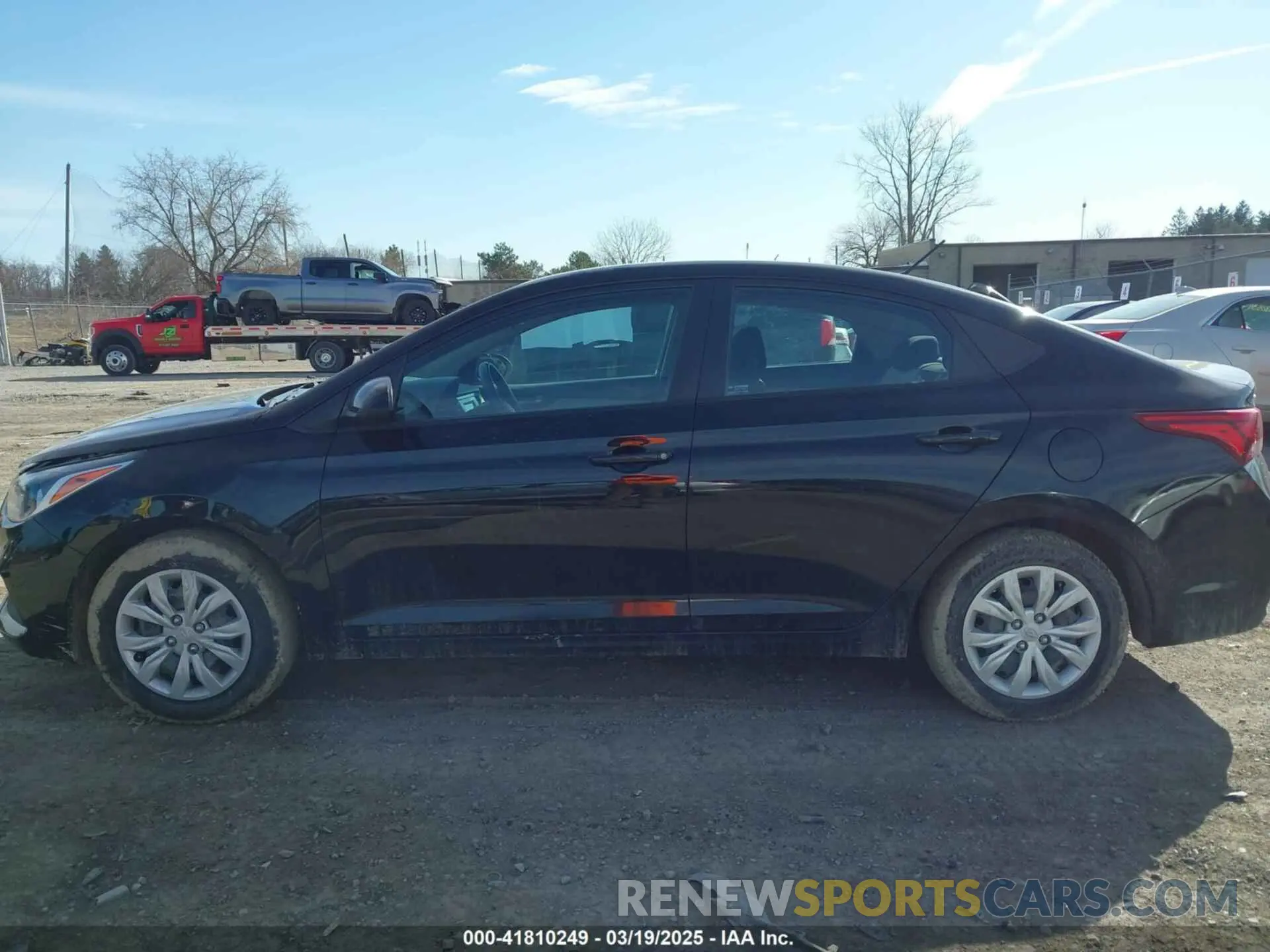 14 fotografías del automóvil dañado 3KPC24A6XNE166753 HYUNDAI ACCENT 2022