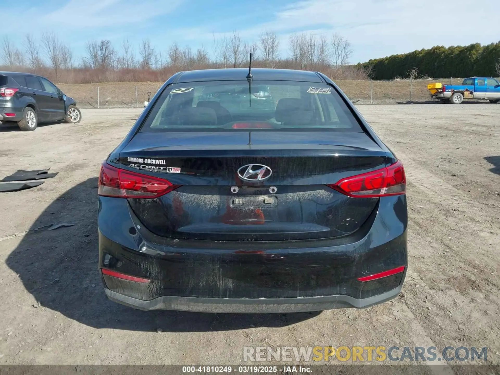 16 fotografías del automóvil dañado 3KPC24A6XNE166753 HYUNDAI ACCENT 2022