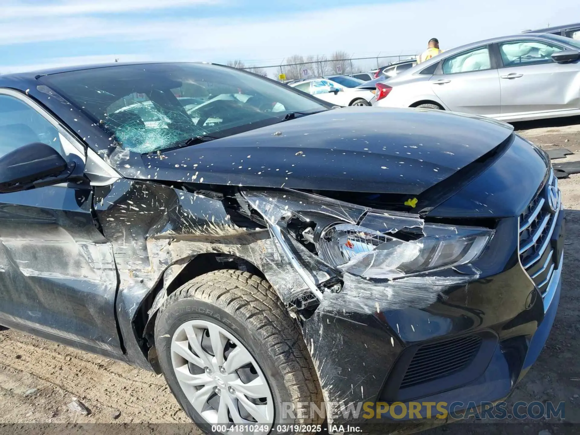 6 fotografías del automóvil dañado 3KPC24A6XNE166753 HYUNDAI ACCENT 2022