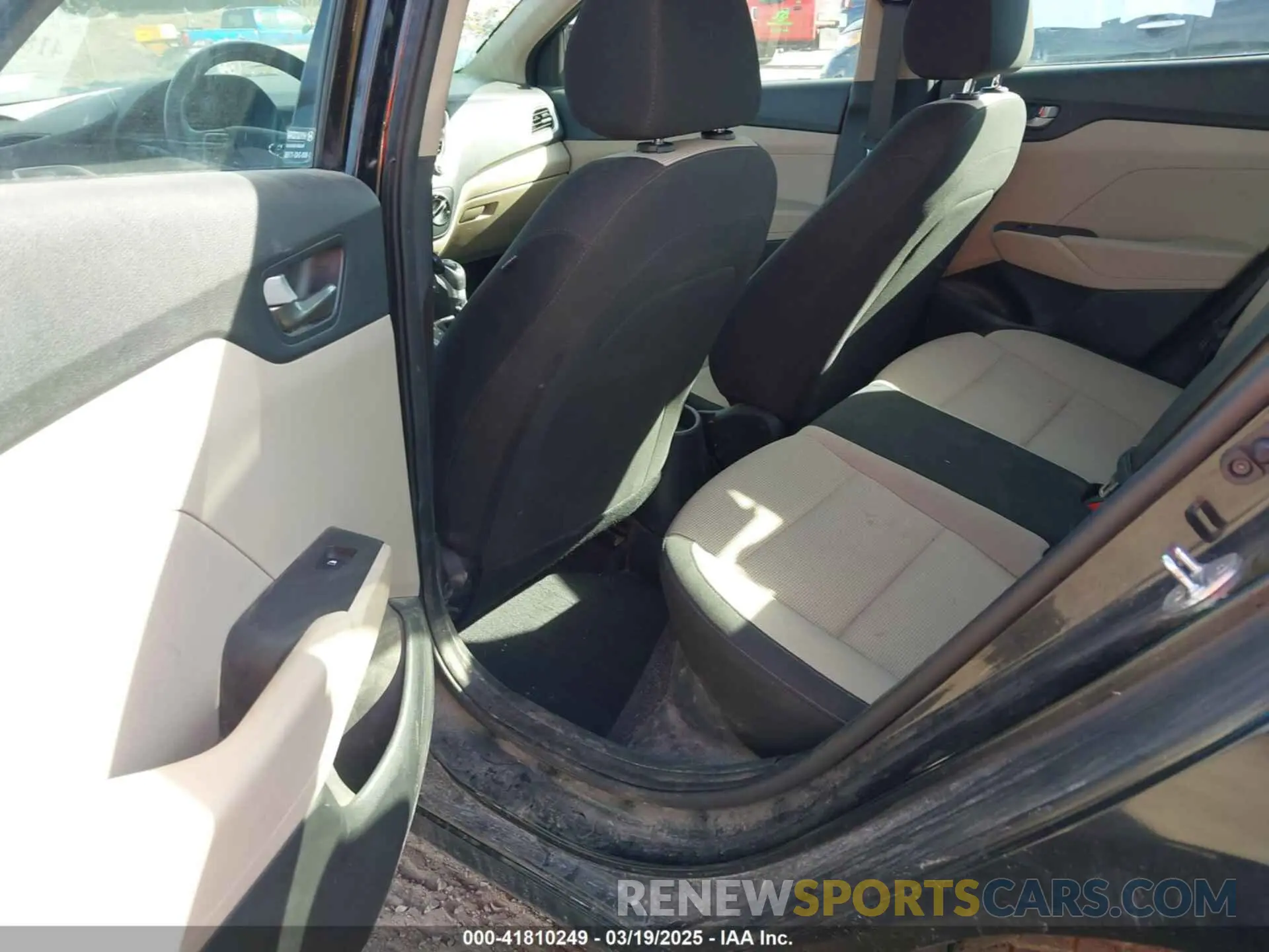 8 fotografías del automóvil dañado 3KPC24A6XNE166753 HYUNDAI ACCENT 2022