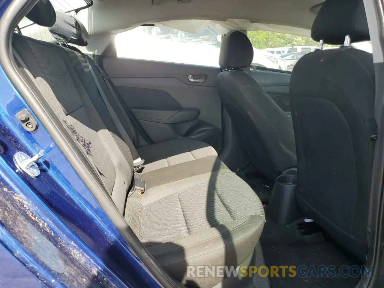 10 fotografías del automóvil dañado 3KPC24A6XNE168048 HYUNDAI ACCENT 2022
