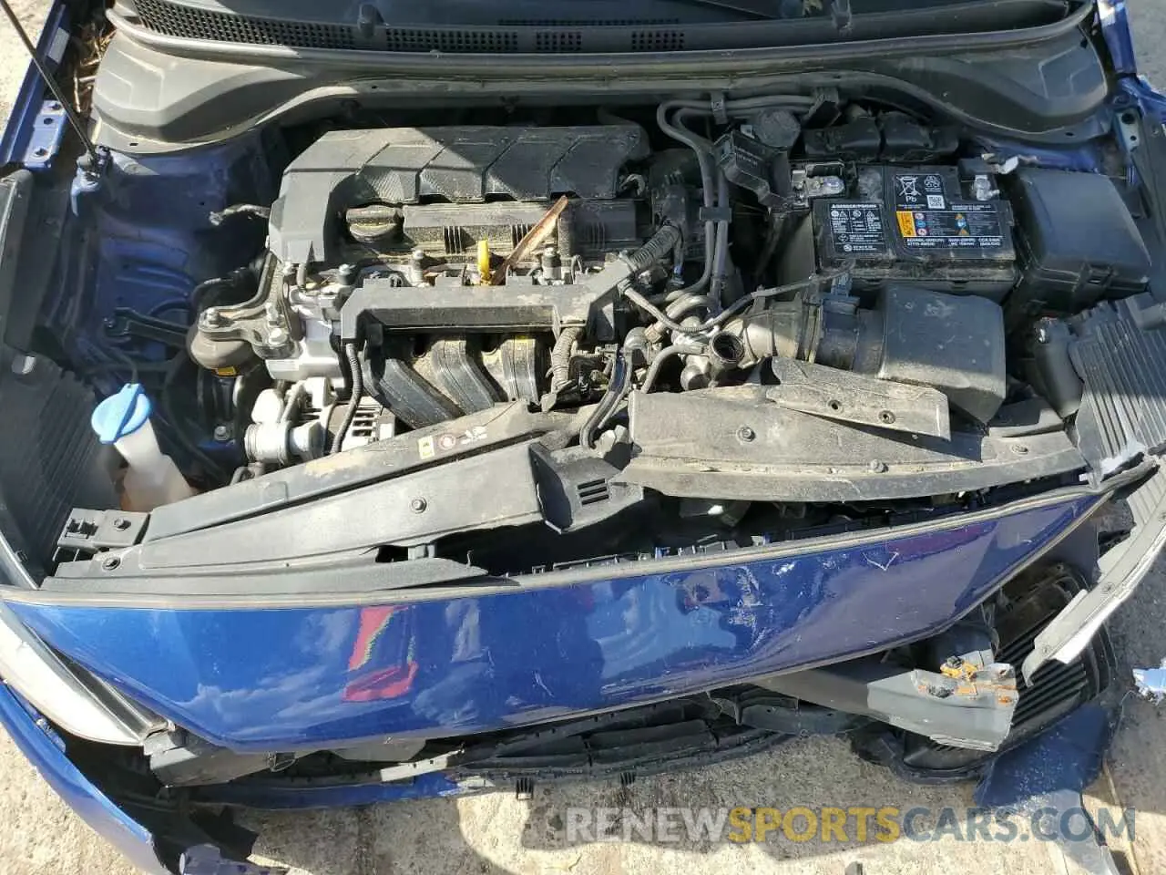 11 fotografías del automóvil dañado 3KPC24A6XNE168048 HYUNDAI ACCENT 2022