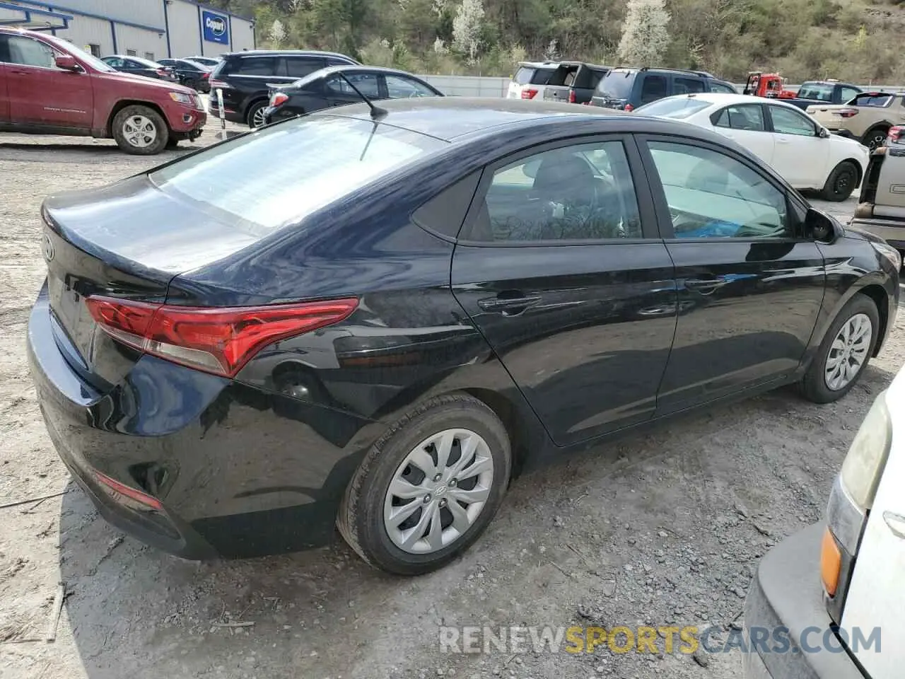 3 fotografías del automóvil dañado 3KPC24A6XNE172116 HYUNDAI ACCENT 2022