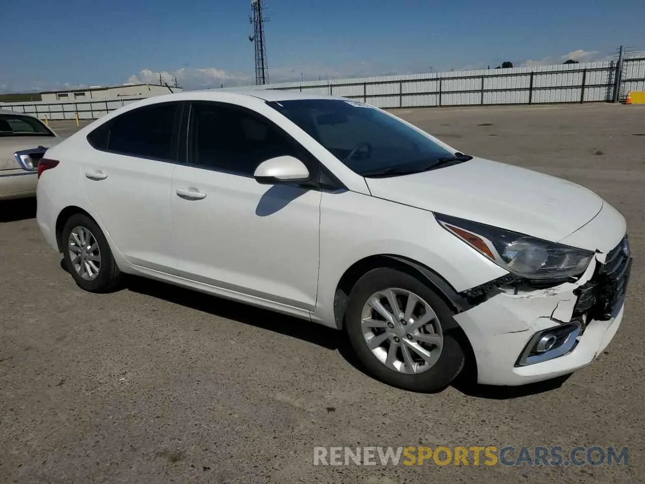 4 fotografías del automóvil dañado 3KPC24A6XNE173721 HYUNDAI ACCENT 2022