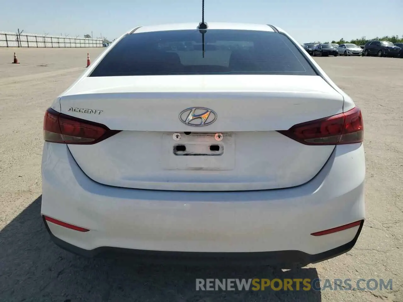 6 fotografías del automóvil dañado 3KPC24A6XNE173721 HYUNDAI ACCENT 2022