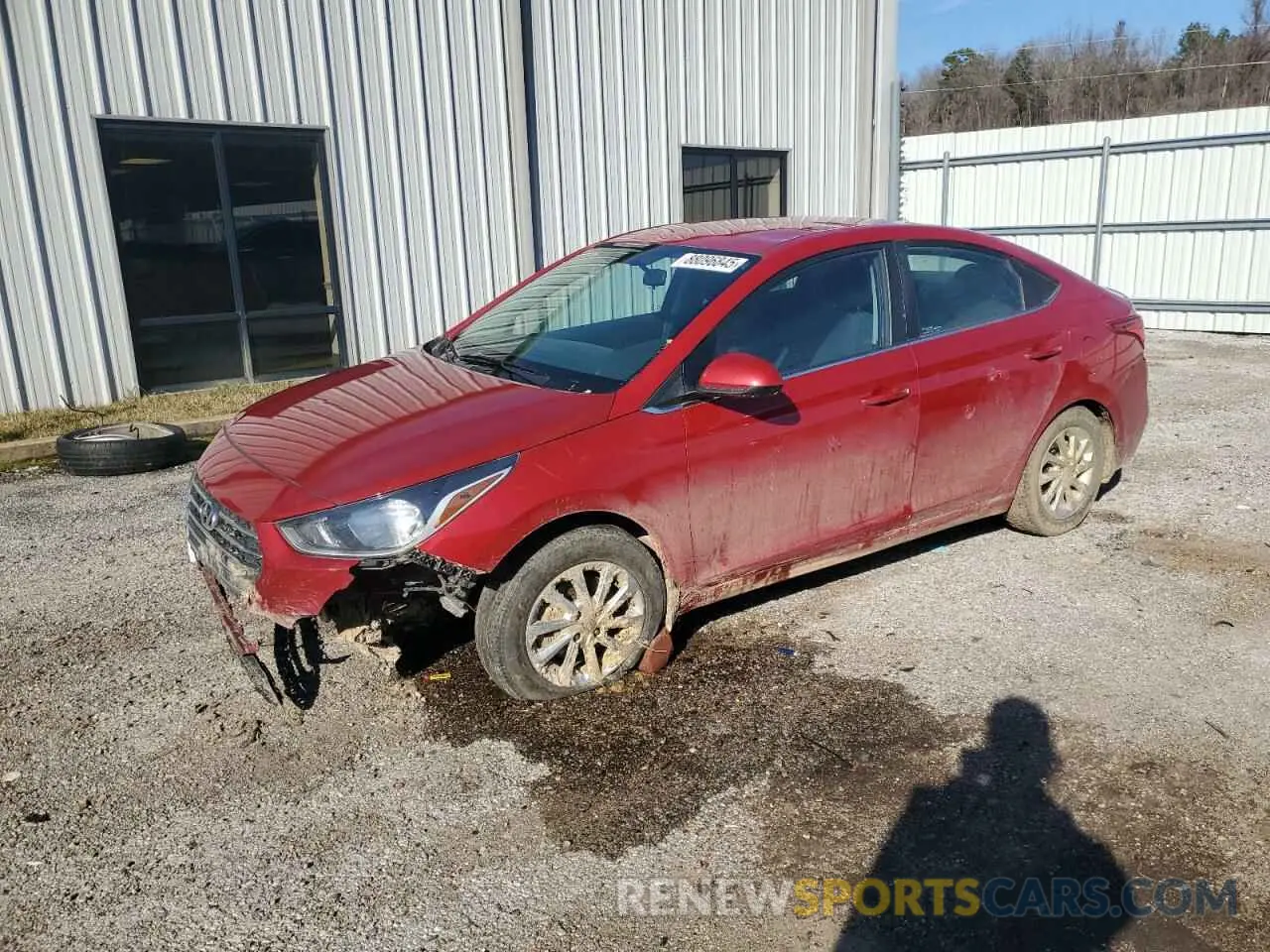 1 fotografías del automóvil dañado 3KPC24A6XNE176571 HYUNDAI ACCENT 2022