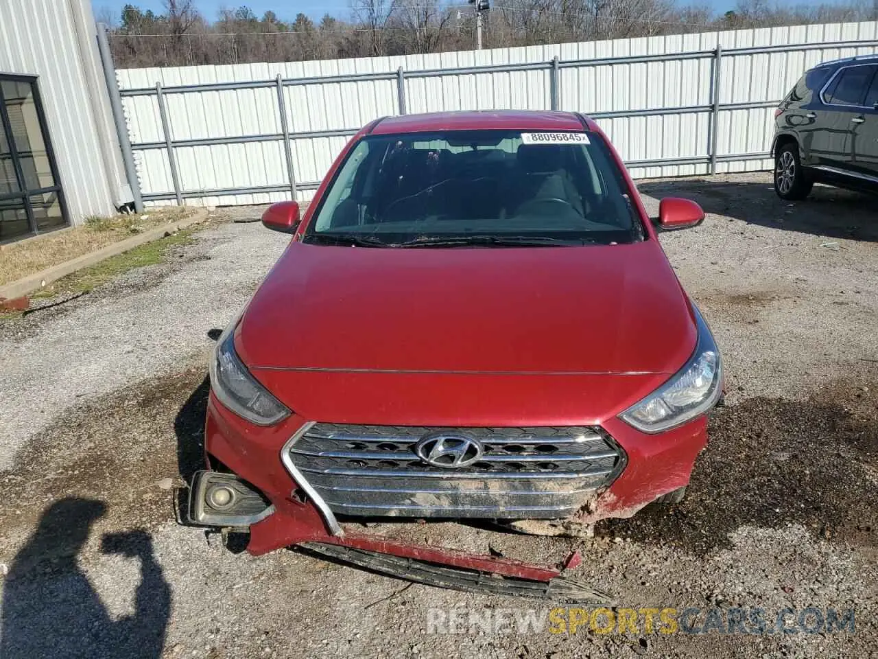 5 fotografías del automóvil dañado 3KPC24A6XNE176571 HYUNDAI ACCENT 2022