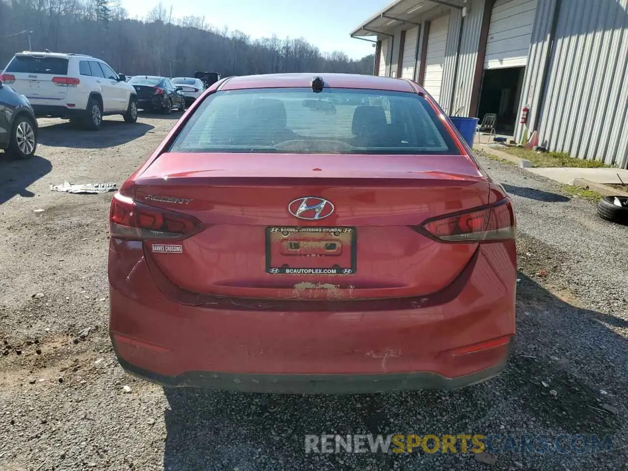 6 fotografías del automóvil dañado 3KPC24A6XNE176571 HYUNDAI ACCENT 2022